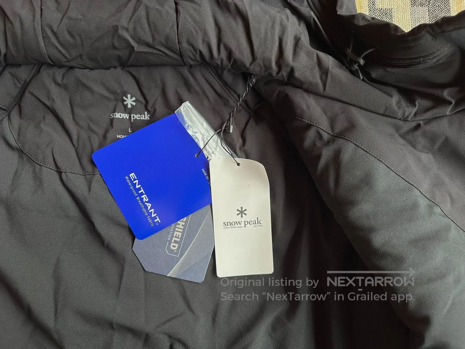 Snow Peak SNOW PEAK Stretch 2L Warm Jacket. Size US L / EU 52-54 / 3 - 6 Thumbnail