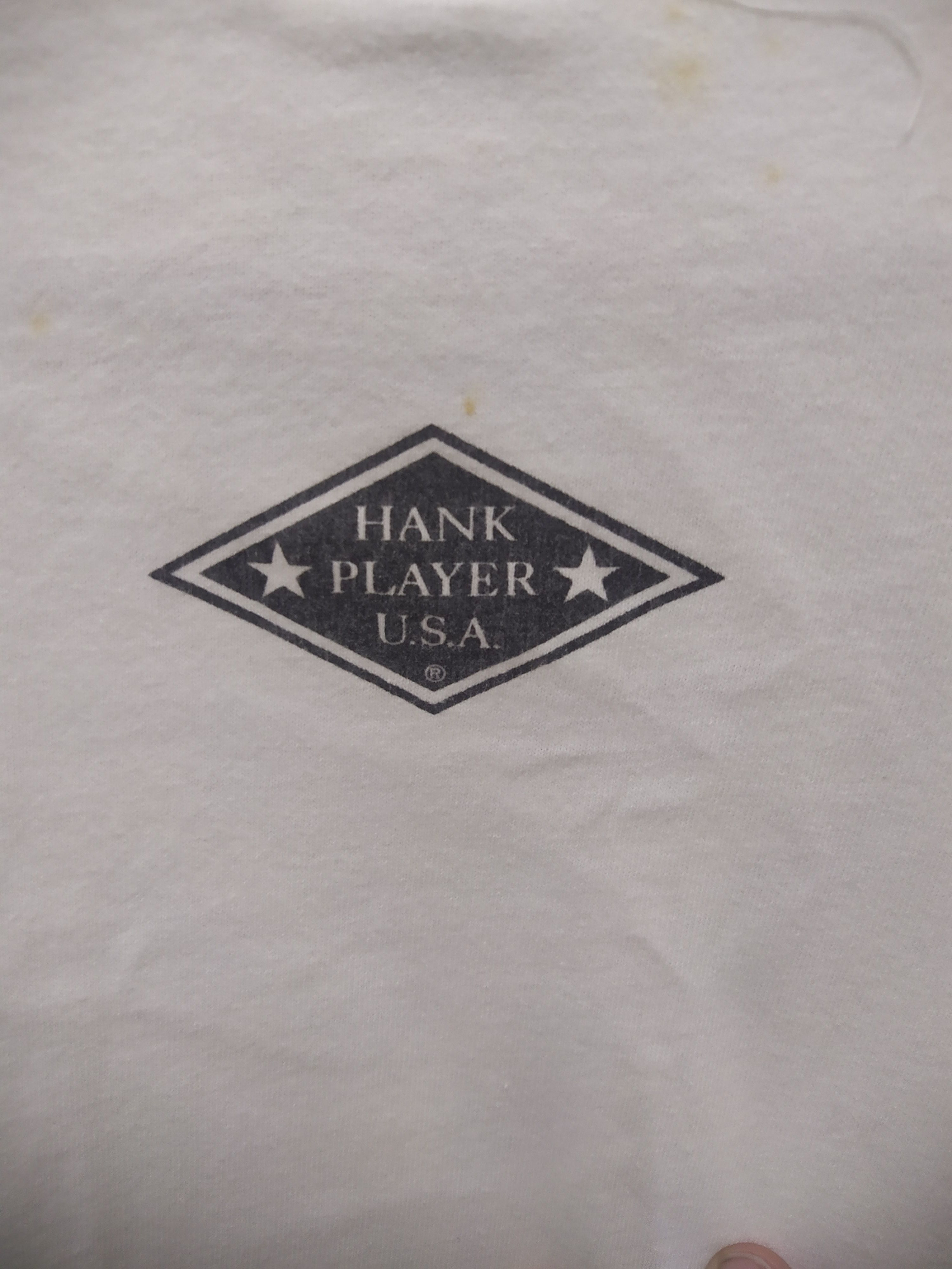 Vintage Hank Player USA Multi-Sport Graphic Tee Made in USA