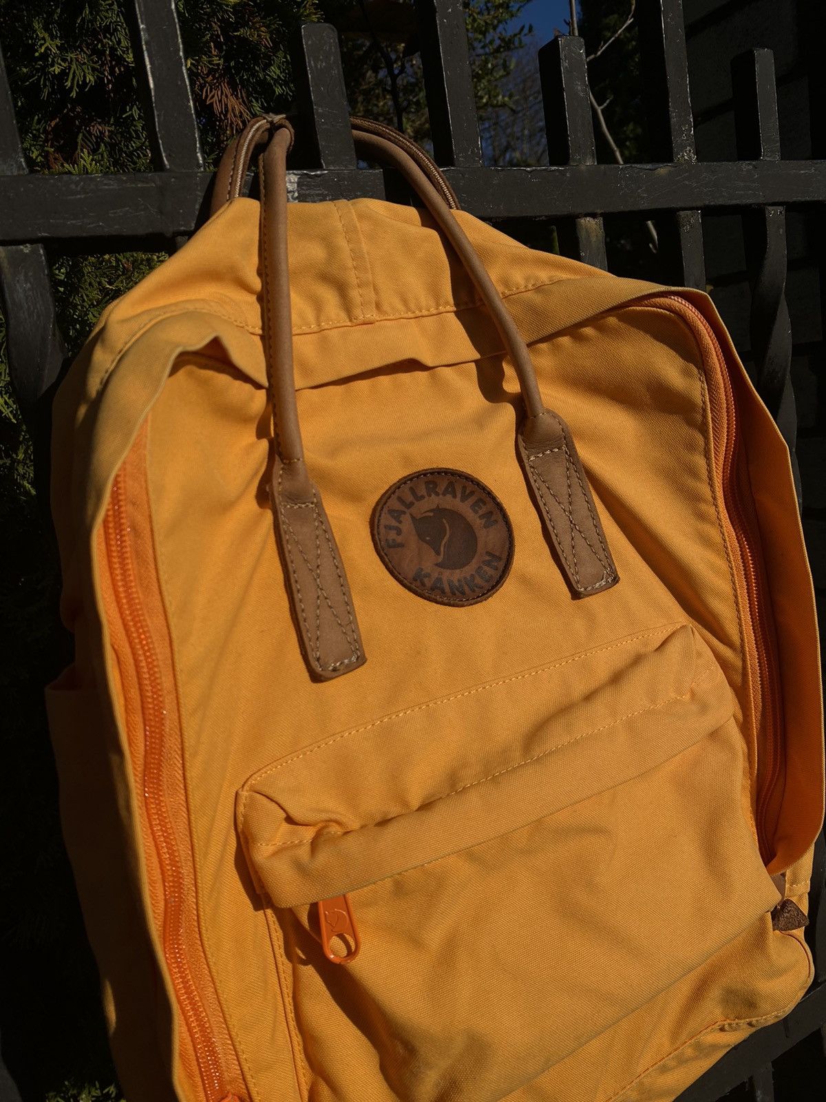Fjallraven × Vintage Vintage Backpack Fjallraven Kanken No.2 Laptop 15 Acorn Size ONE SIZE - 3 Thumbnail