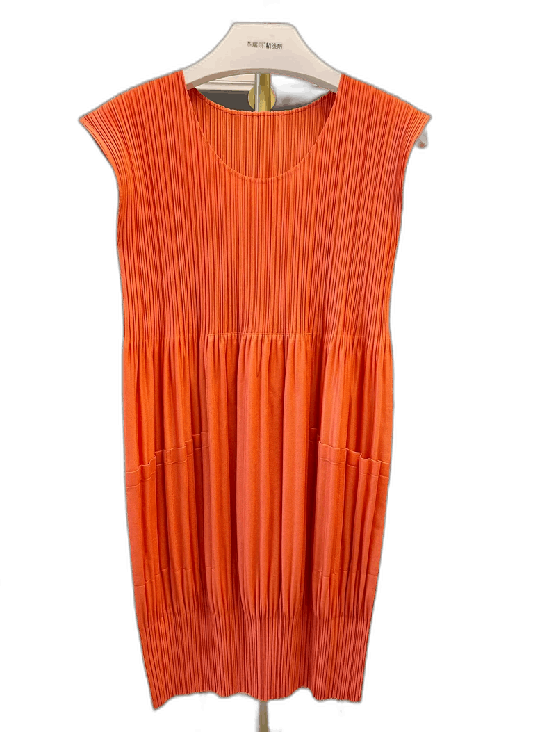 Issey Miyake Issey Miyake Pleated Puff Dress Size JT416-yf Size M / US 6-8 / IT 42-44 - 1 Thumbnail