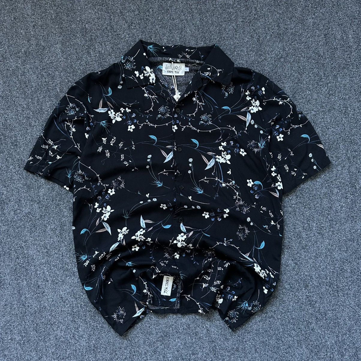 66 North VTG Mans Button Up Roadies of 66 Shirt Flowers Multi-logo Size US L / EU 52-54 / 3 - 2 Thumbnail