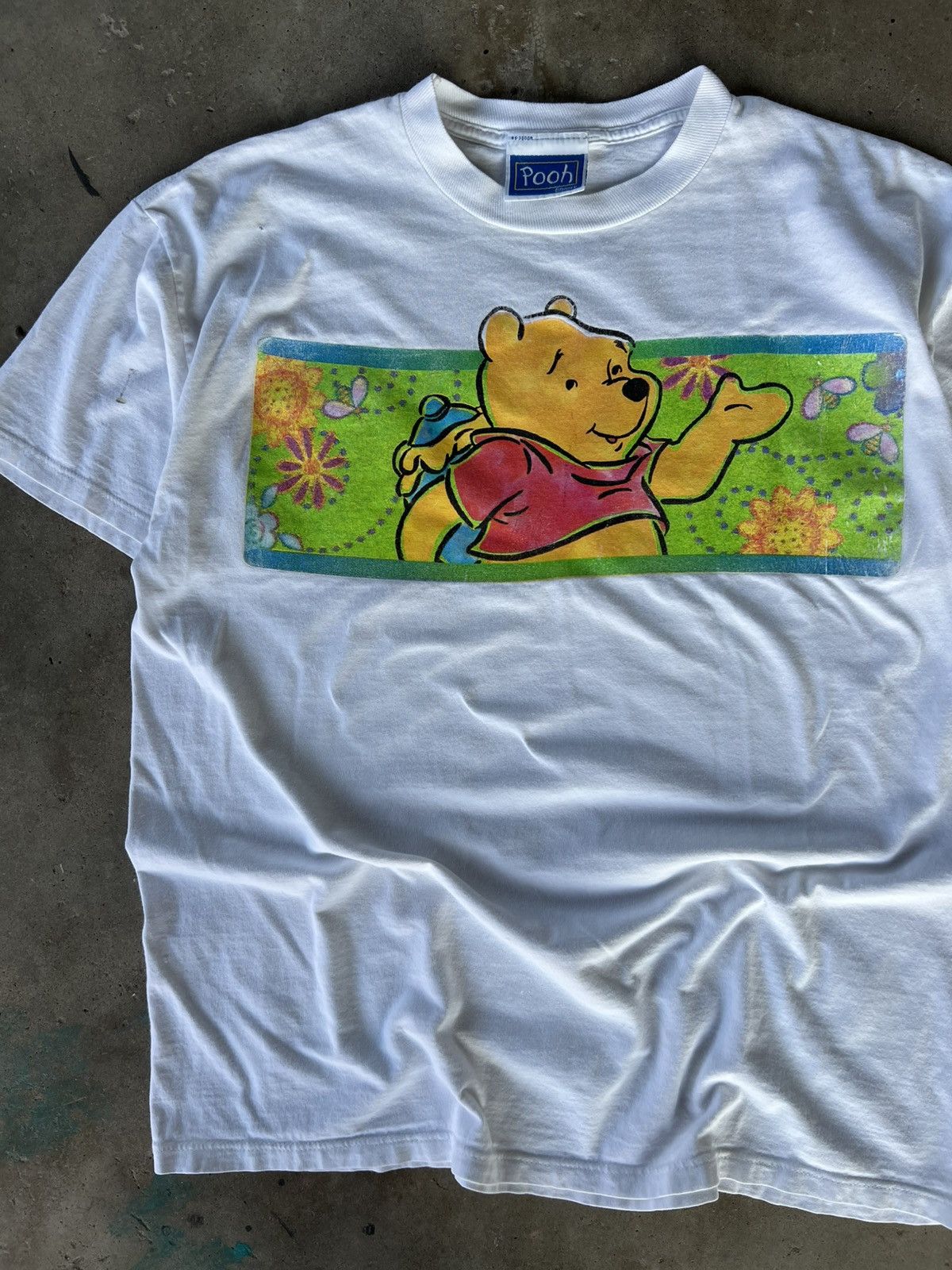 Disney Vintage 90’s Disney Winnie Pooh Promo Movie T Shirt Size US M / EU 48-50 / 2 - 1 Thumbnail