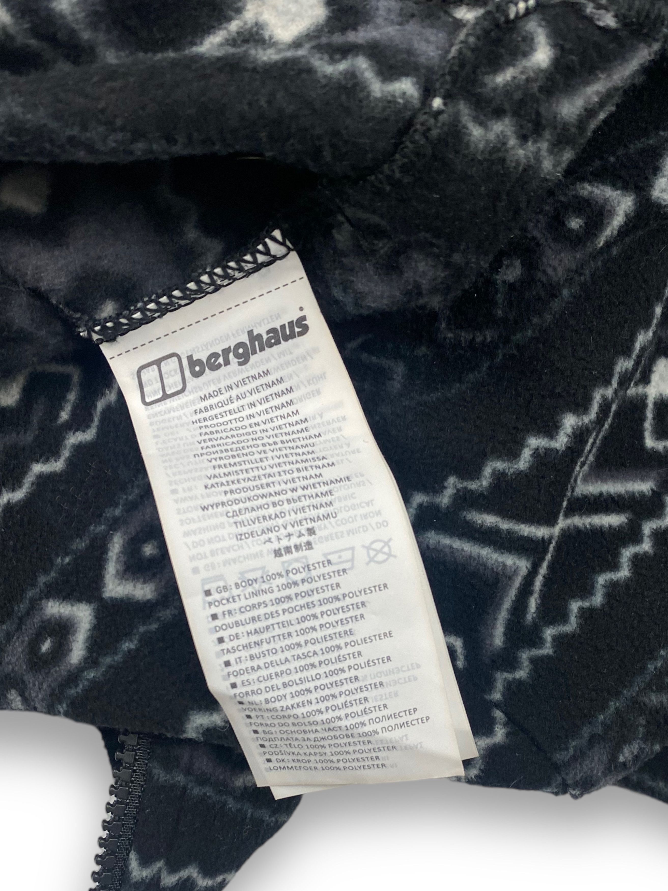 Berghaus Vintage BERGHAUS Crazy Print Fleece Hiking Y2k M580 Size US S / EU 44-46 / 1 - 7 Thumbnail