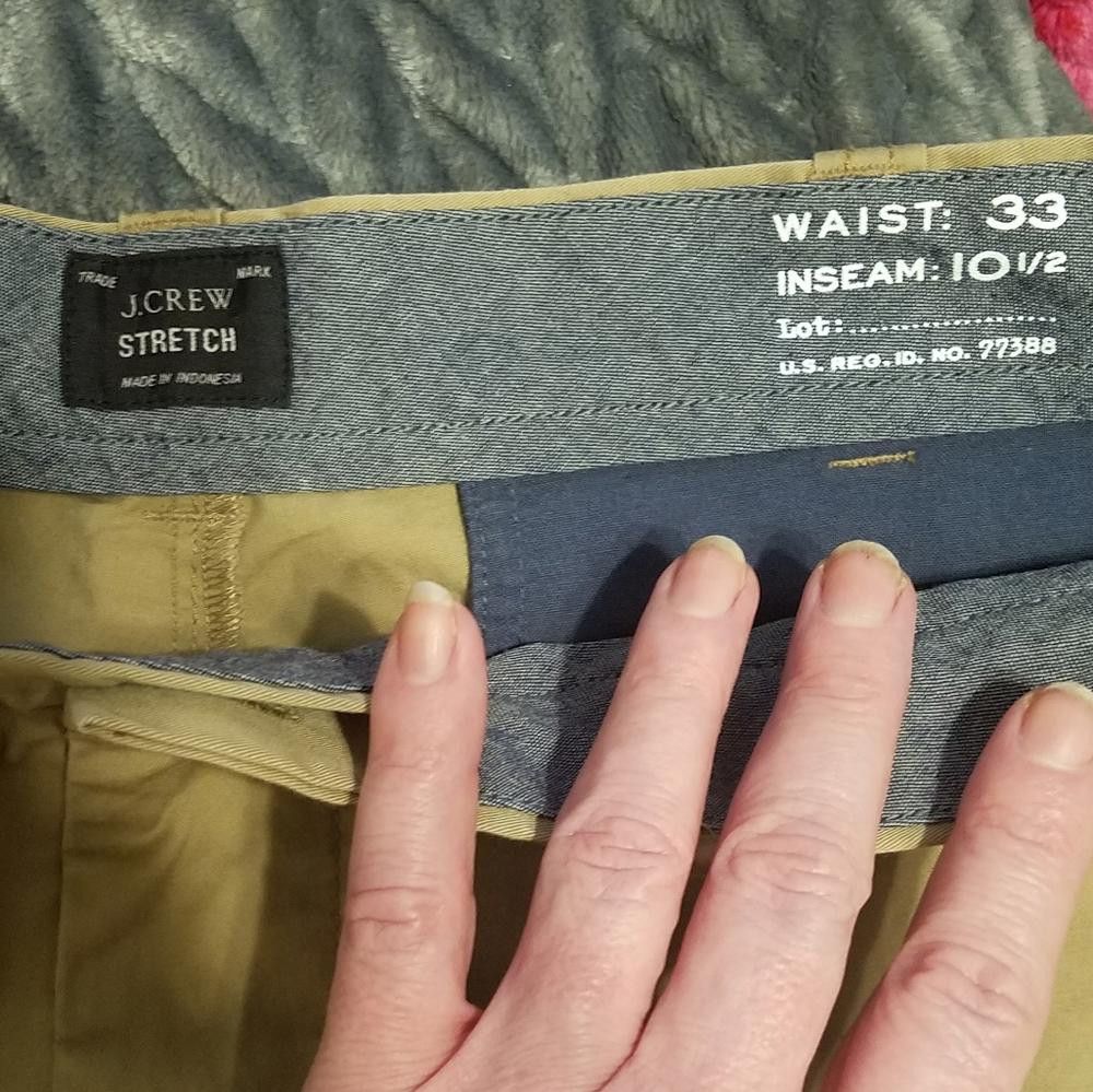 J.Crew J Crew Stretch Tan Shorts Size 33 Size US 33 - 3 Thumbnail