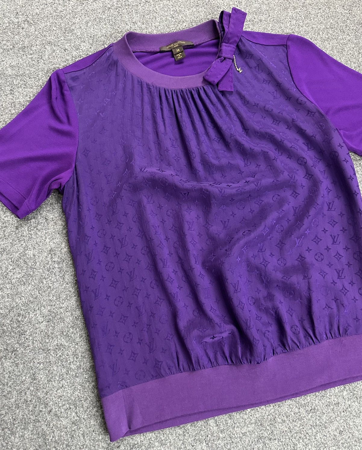 Louis Vuitton Louis Vuitton - Marc Jacobs SS/06 Ribbon Viscose Monogram Size XS / US 0-2 / IT 36-38 - 2 Thumbnail