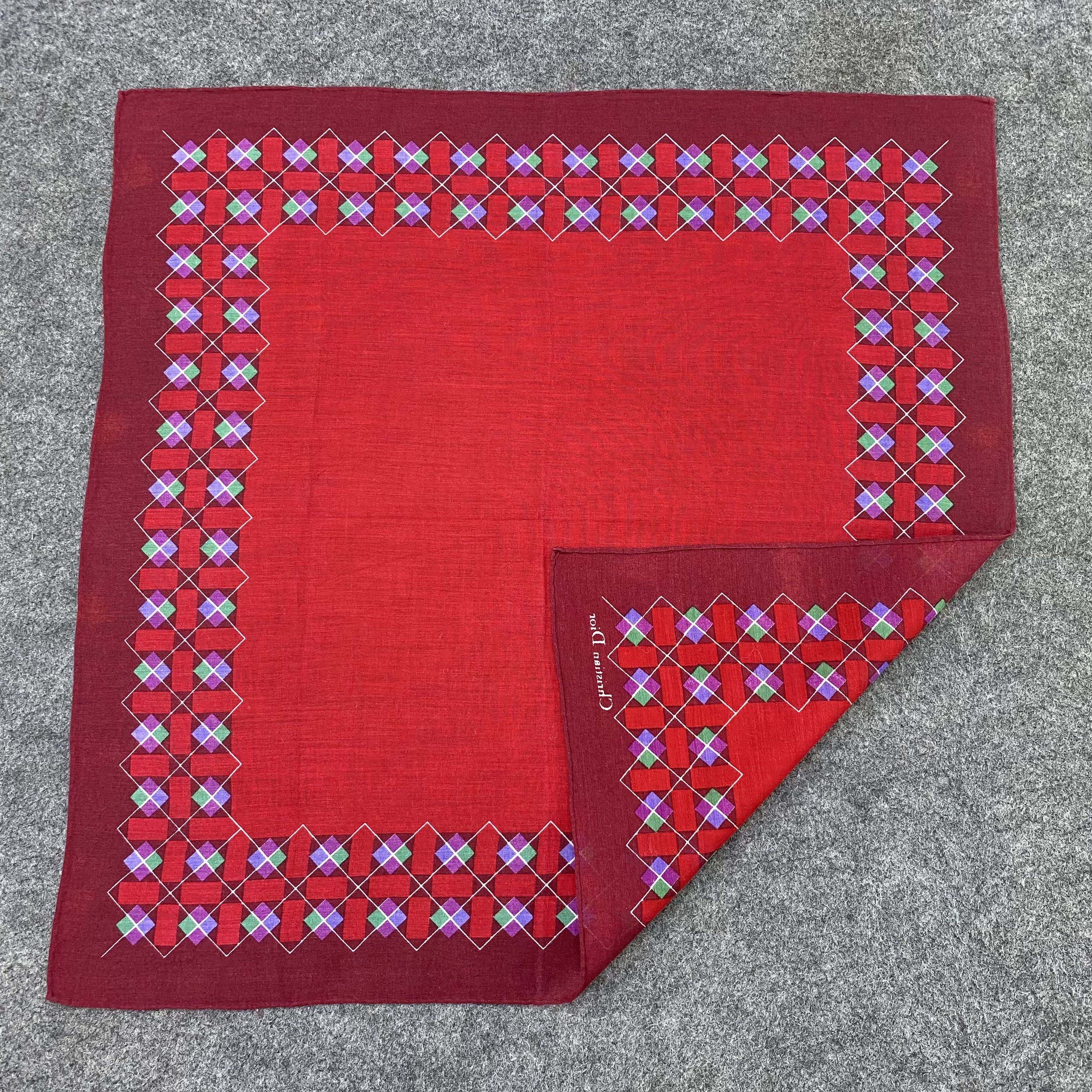 Other Christian Dior Handkerchief Neckerchief Bandana-B1648 Size ONE SIZE - 5 Thumbnail
