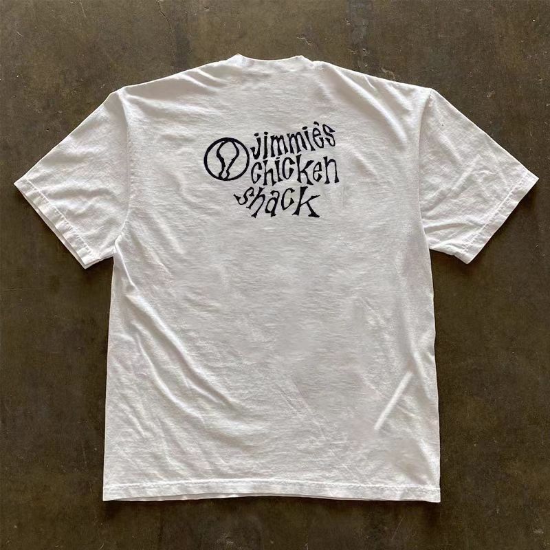 Japanese Brand × Vintage Vintage Hip Hop Creative Illustration Short Sleeve T-Shirt Size US M / EU 48-50 / 2 - 4 Thumbnail