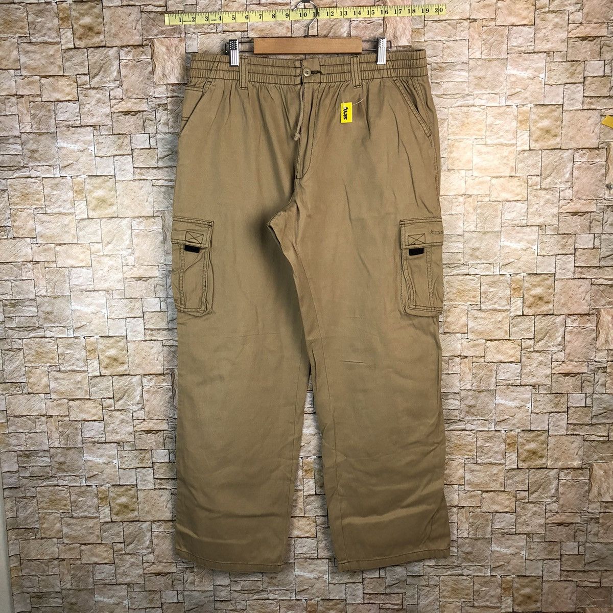Converse Converse Brown Cargo jogger utility Multipocket Pants #A635 Size US 33 - 1 Thumbnail