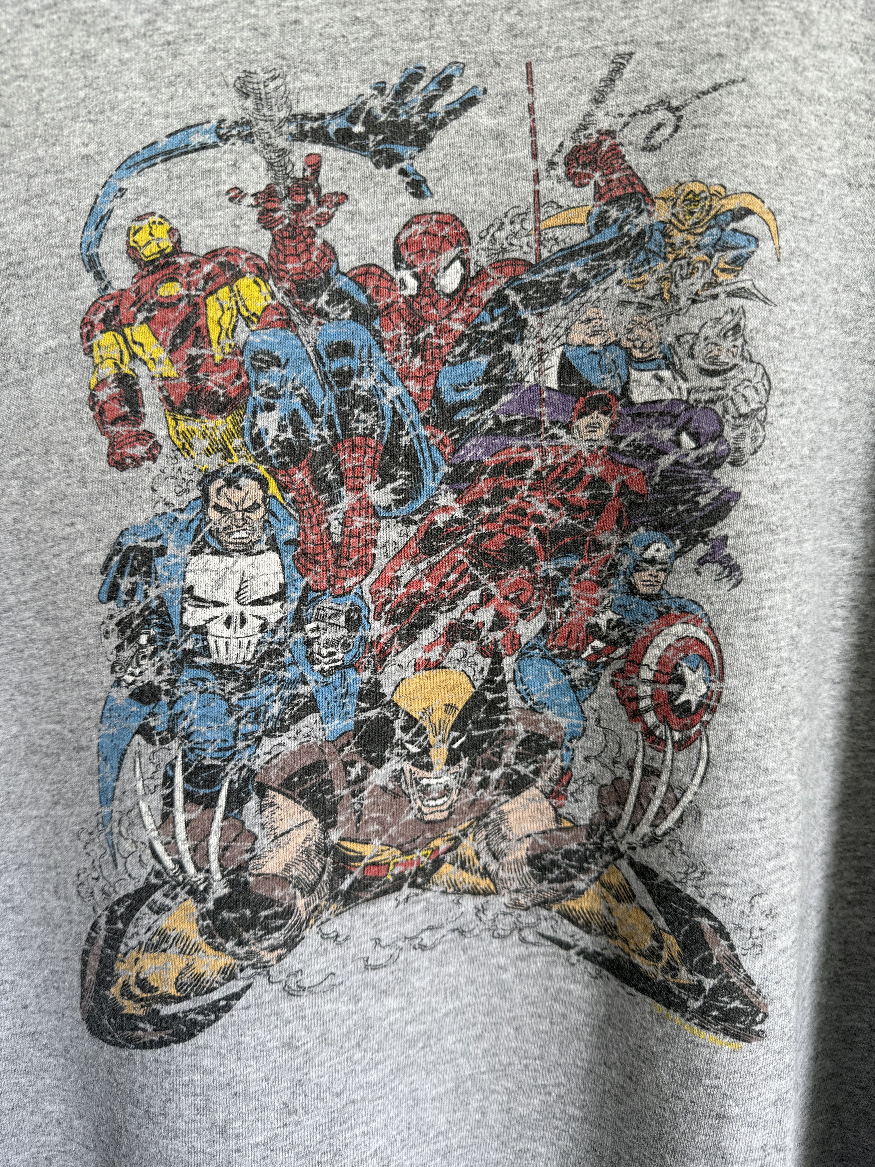 Cartoon Network × Marvel Comics × Vintage Vintage 2003 Avengers Marvel Comics Spider Man t-shirt Size US L / EU 52-54 / 3 - 3 Thumbnail
