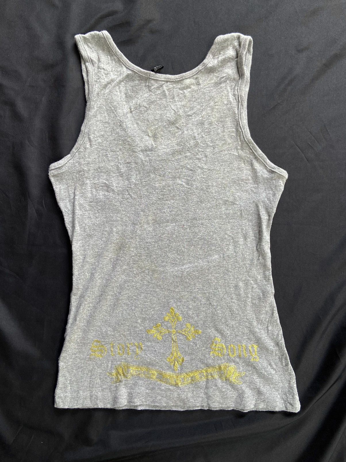 Beauty Beast × Hysteric Glamour × Japanese Brand 🌸JAPANESE TESTIMONY STORY SONG TANK TOP Size US S / EU 44-46 / 1 - 7 Thumbnail