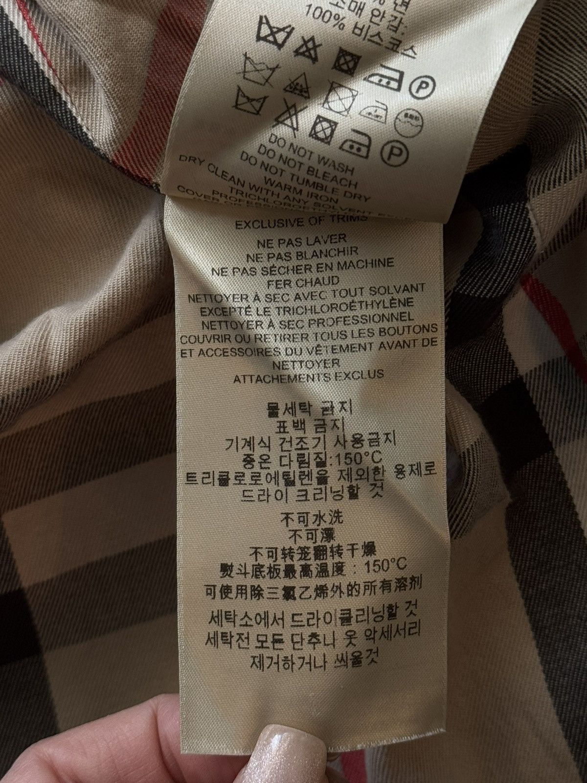 Burberry × Designer Burberry nova check iconic trench coat Size XS / US 0-2 / IT 36-38 - 14 Thumbnail