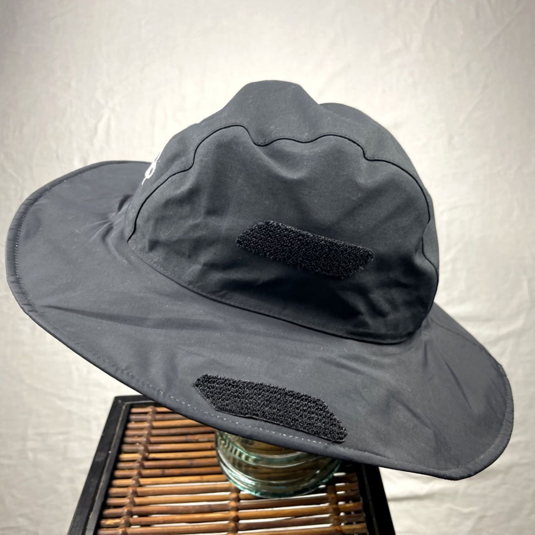 Outdoor Research Outdoor Research Hat Mens Medium Black Seattle Sombrero Rain Bucket Waterproof Bucket Hat Mens Black Outdoor Research 80s? Size ONE SIZE - 7 Thumbnail
