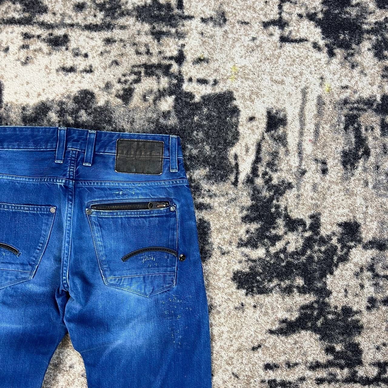 G-Star G-Star Raw Vintage Distressed Style Blue Denim Jeans Size US 30 / EU 46 - 3 Thumbnail