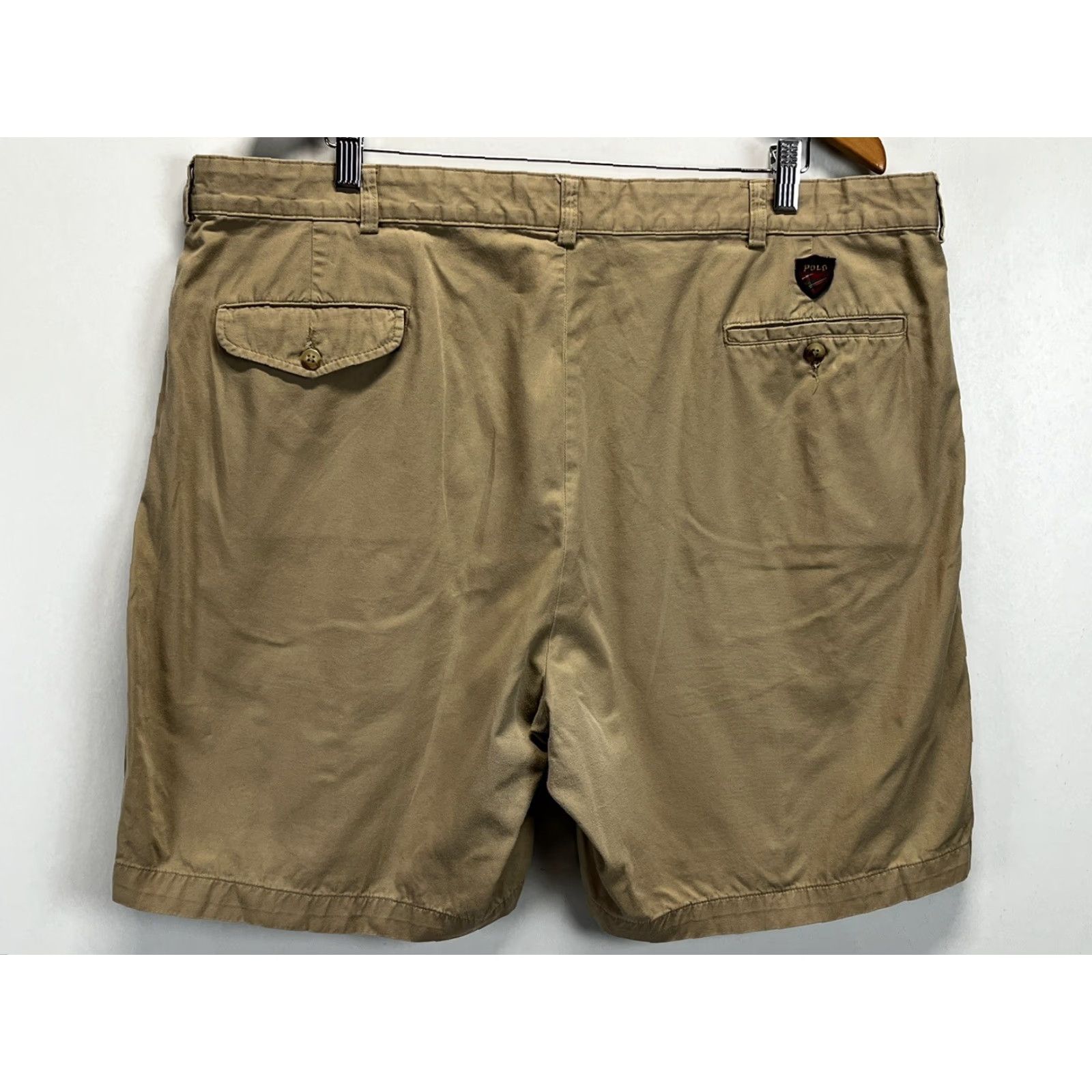 Ralph Lauren VINTAGE Ralph Lauren Chino Shorts 42 Pleated Khaki Mens Golf Size US XL / EU 56 / 4 - 2 Thumbnail