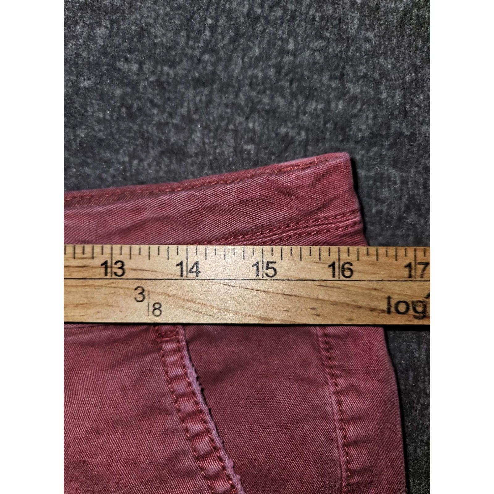 American Eagle Outfitters American Eagle Outfitters Chino Shorts Womens 8 Pink Midi Stretch Twill Size 30" / US 8 / IT 44 - 5 Thumbnail