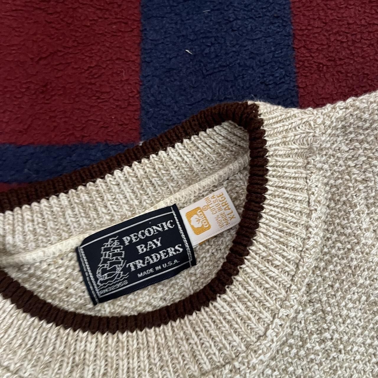 Other Vintage Peconic Bay Traders Golf Crewneck Sweater beige Size US XL / EU 56 / 4 - 3 Thumbnail