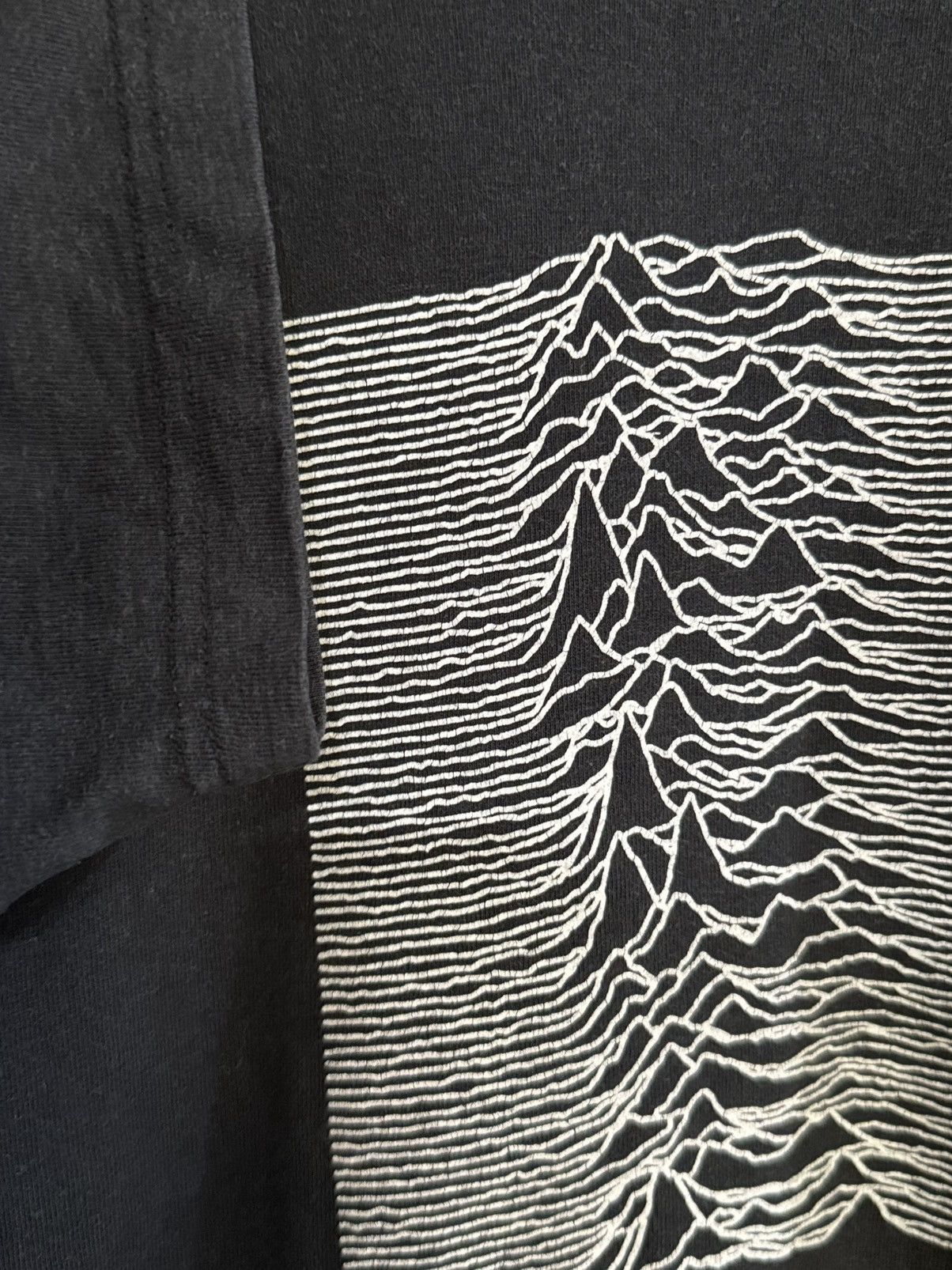 Band Tees × Vintage Vintage Joy Division Unknown Pleasures Faded Tee Size US M / EU 48-50 / 2 - 5 Thumbnail