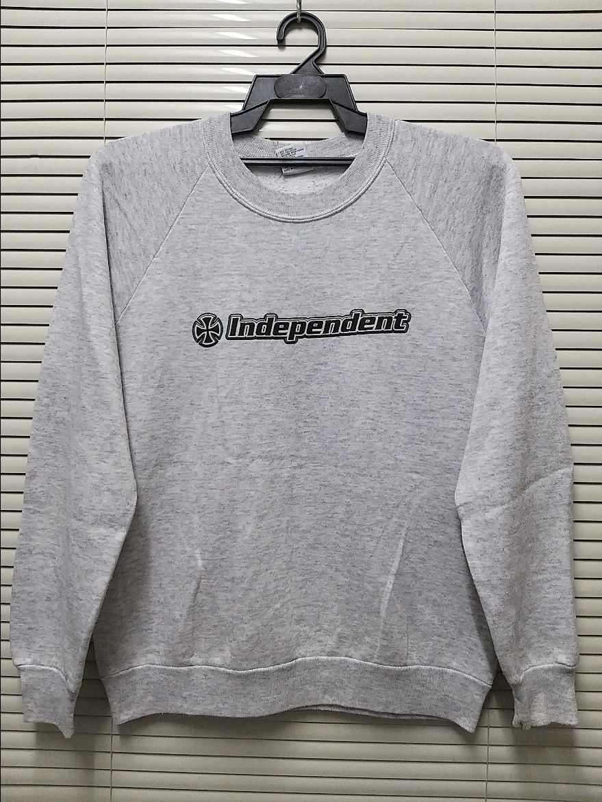 Independent Truck Co. VINTAGE 90'S INDEPENDENT TRUCK.CO SKATEBOARD SWEATSHIRT Size US M / EU 48-50 / 2 - 2 Thumbnail