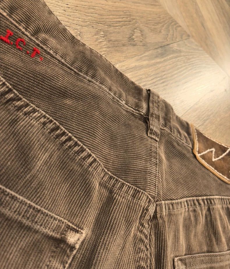 Visvim Visvim size 2 17SS ICT Fluxus 03 Cut-Offs Heavy Clay Dye Co Size US 28 / EU 44 - 2 Thumbnail