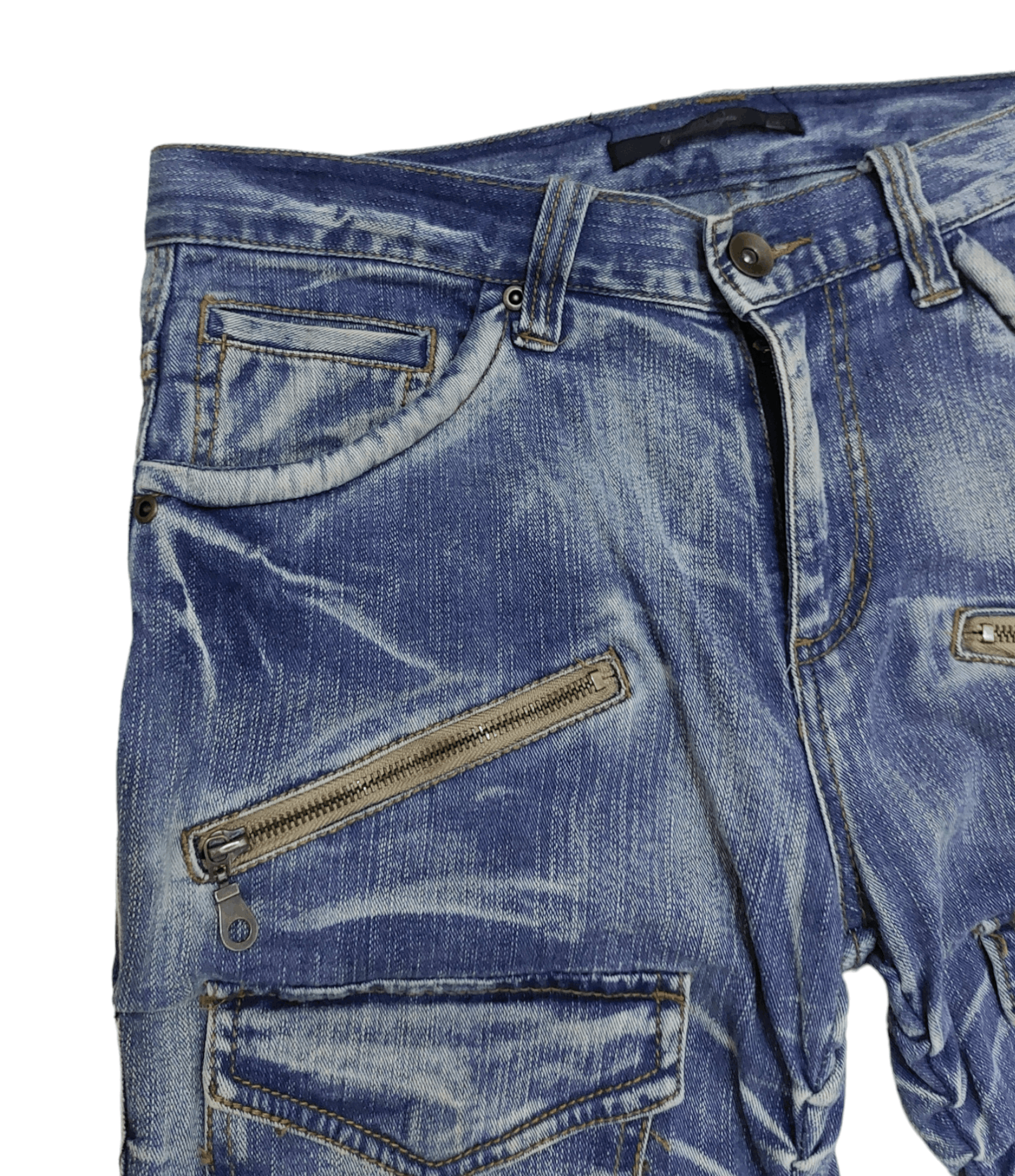 Japanese Brand × Le Grande Bleu (L.G.B.) Clonedenglu Multipocket Denim Size US 32 / EU 48 - 6 Thumbnail