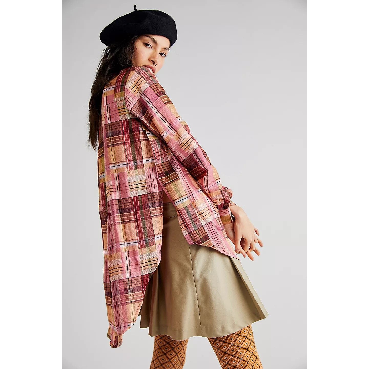Free People New Free People MES DEMOISELLES Kuri Shirt $220 US 2 (34) Size XS / US 0-2 / IT 36-38 - 3 Thumbnail