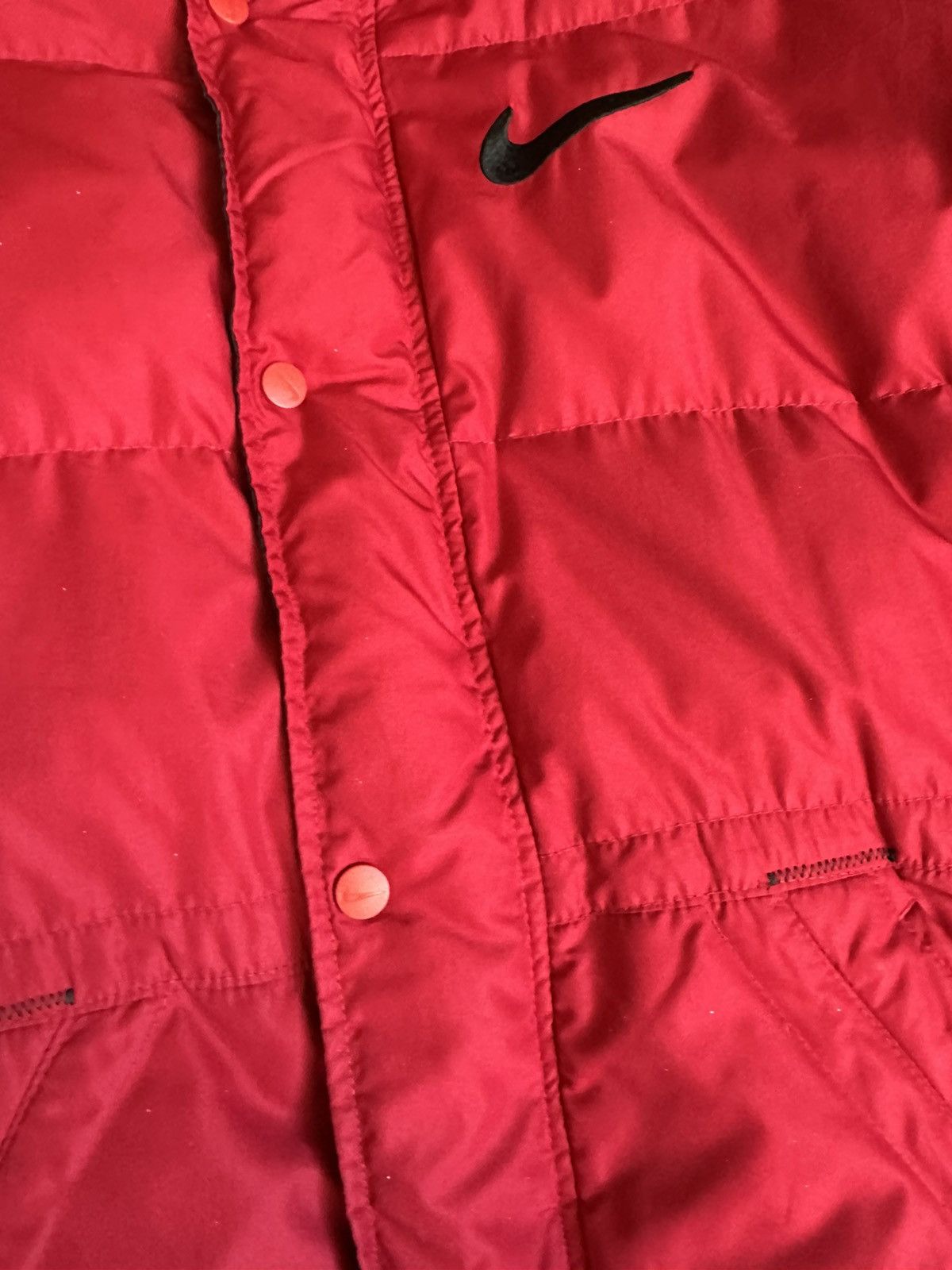 Nike Nike 90s big swoosh puffer down jacket vintage Size US M / EU 48-50 / 2 - 7 Thumbnail