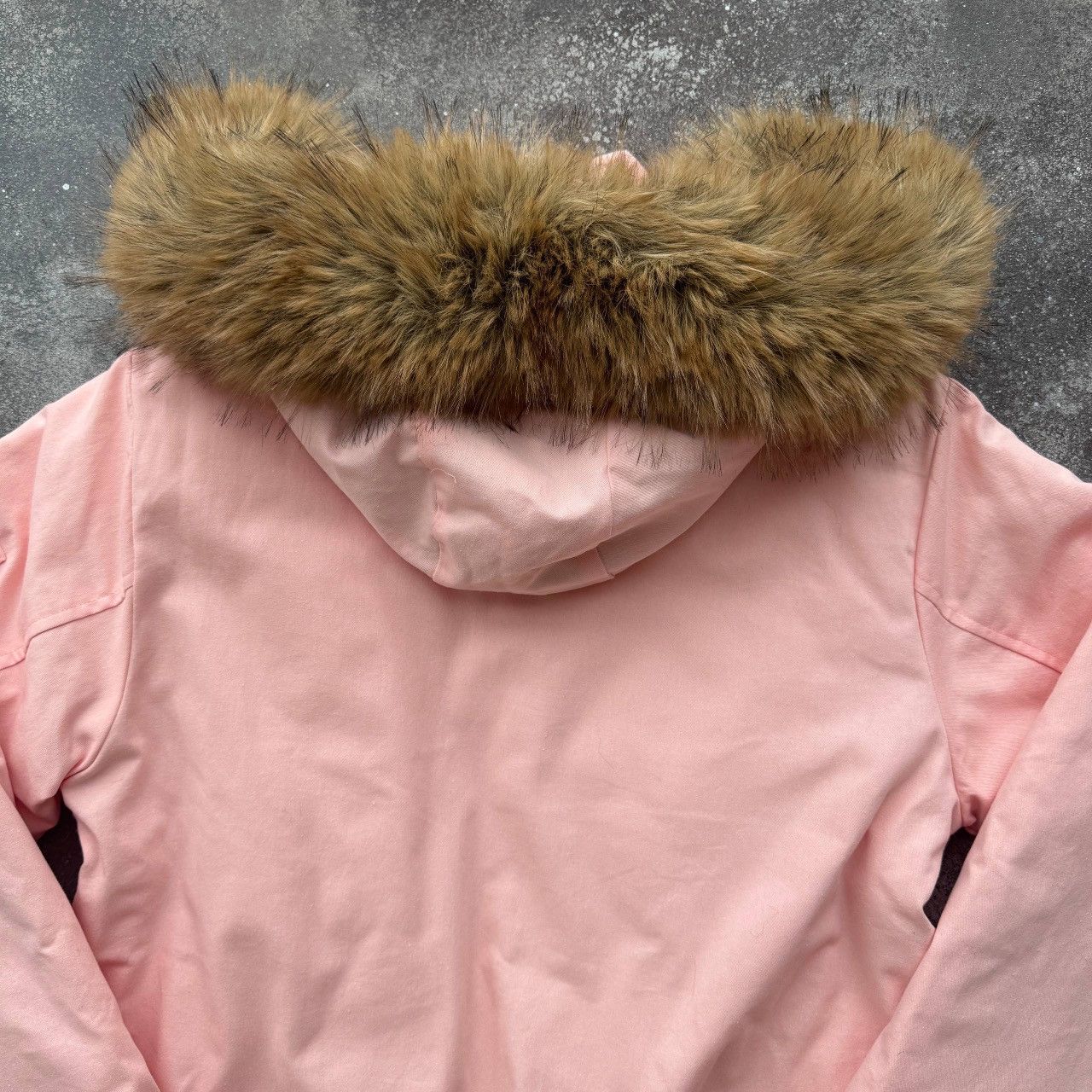 If Six Was Nine Amazing Grunge Y2K Faux Fur Pink Hooded Jacket Size L / US 10 / IT 46 - 9 Thumbnail