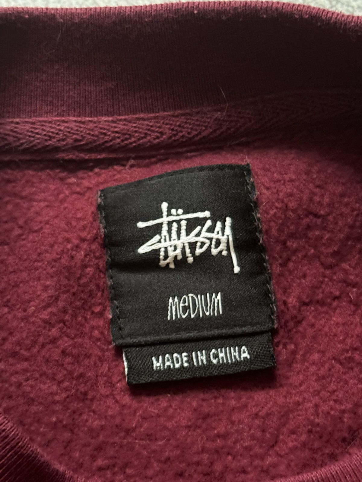 Stussy × Vintage Stussy M big logo Las Vegas sweatshirt long sleeve sweater Size US M / EU 48-50 / 2 - 10 Thumbnail