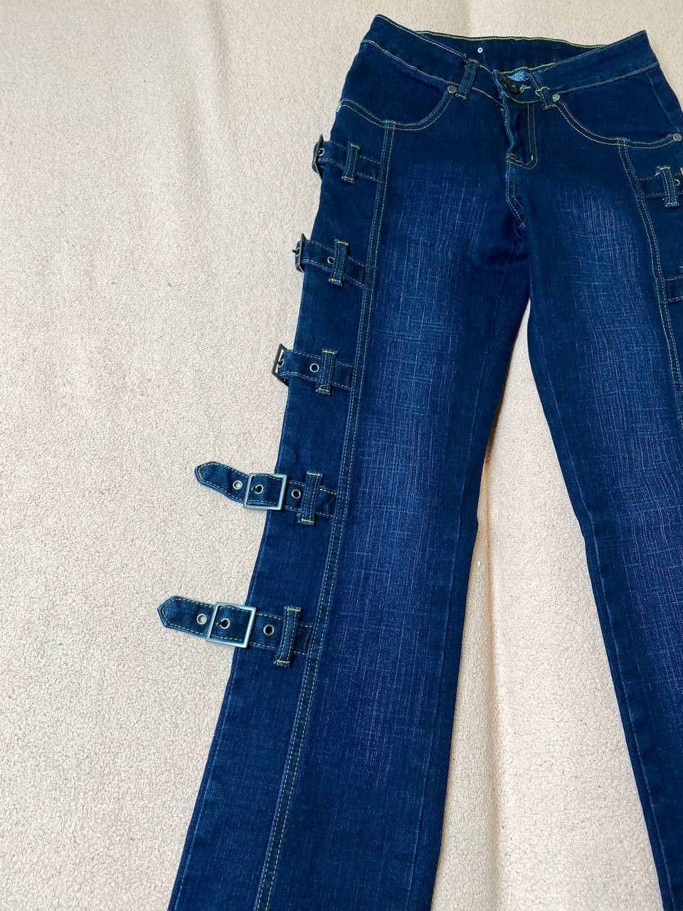 Vintage RARE Distressed Vintage Y2K Dirty Jeans Size 26" / US 2 / IT 38 - 14 Thumbnail