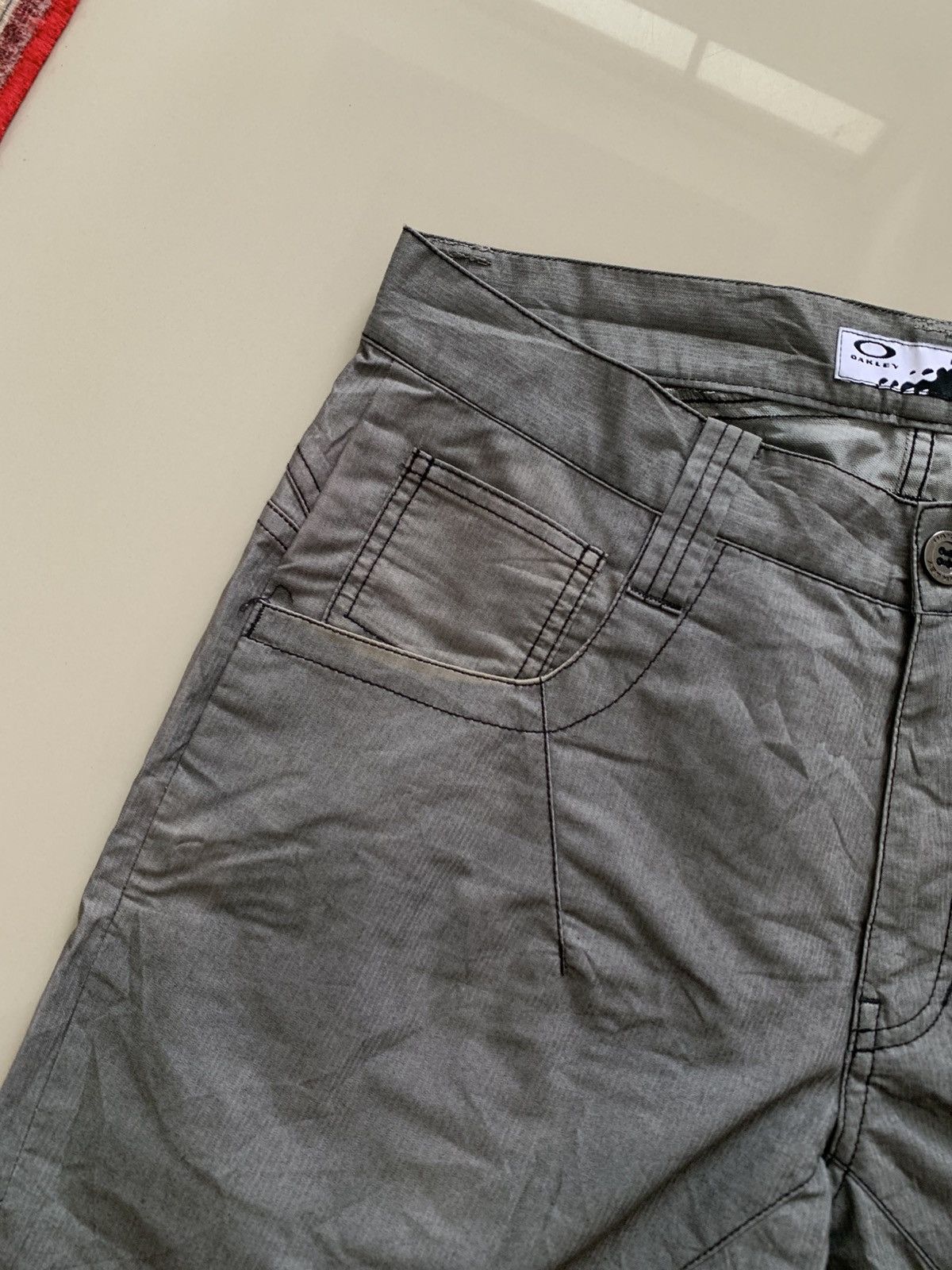 Oakley Vintage 00s Oakley Skull Faded Twisted Pants Size US 32 / EU 48 - 5 Thumbnail