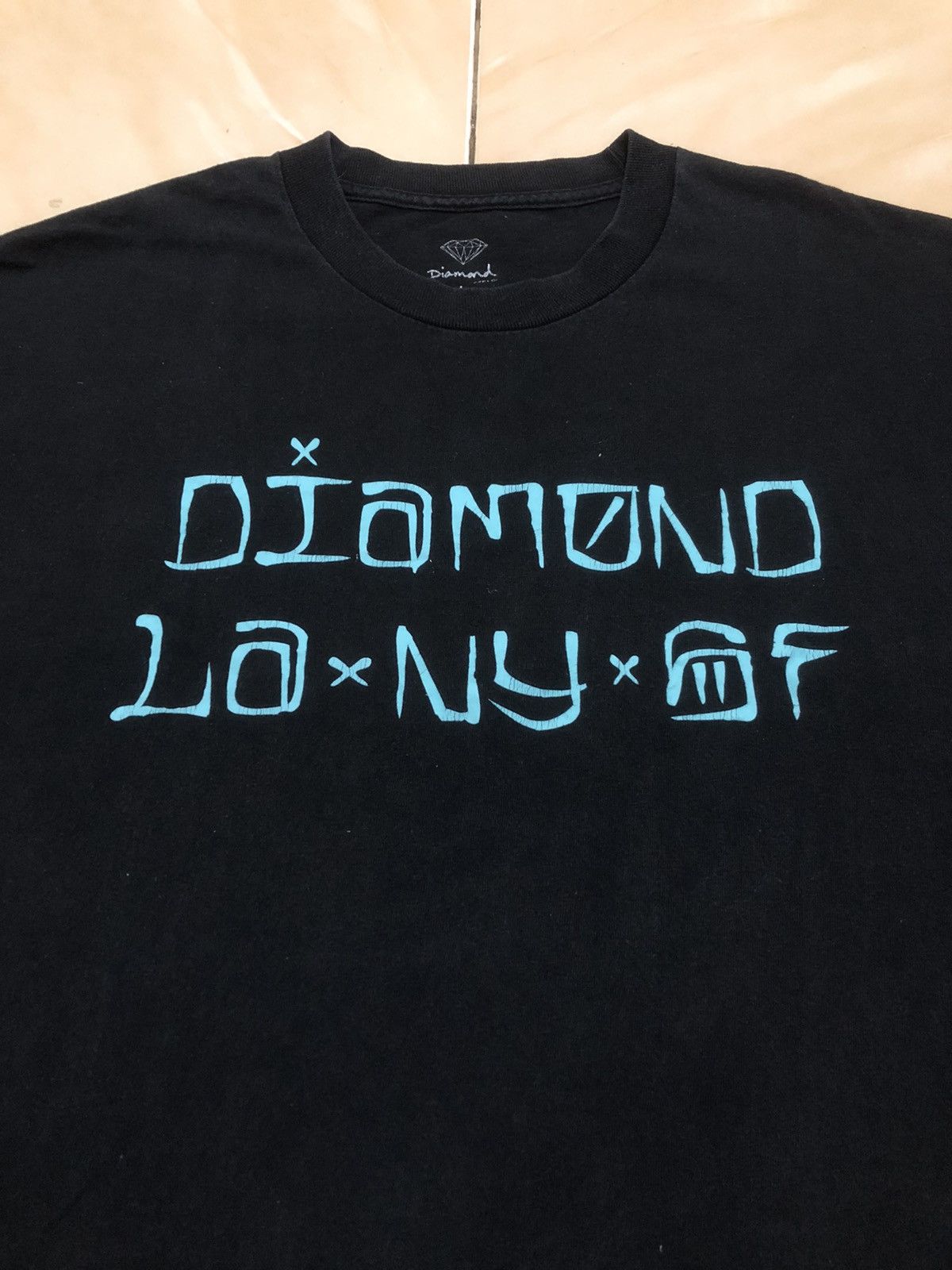 Diamond Supply Co. Diamond Supply LA NY SF t-shirt Size US L / EU 52-54 / 3 - 2 Thumbnail