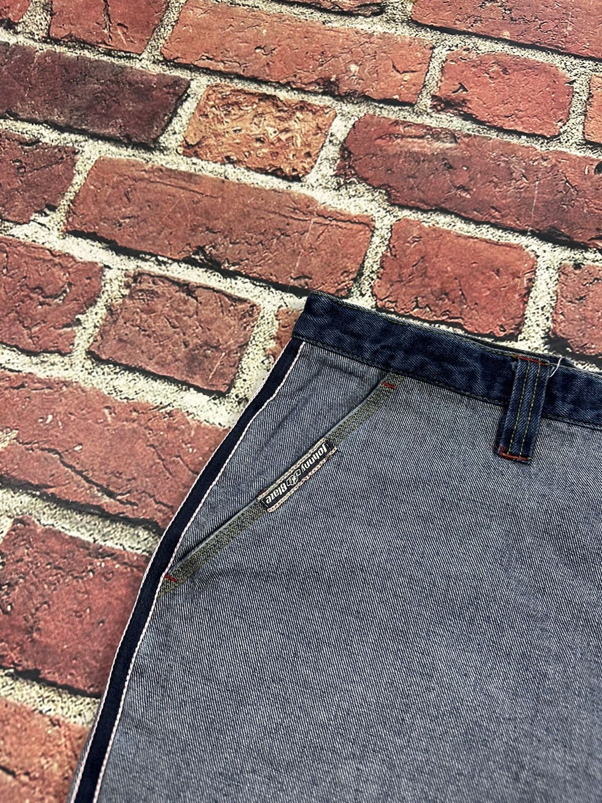 Vintage Vintage Johnny Blaze Denim Shorts Jorts Baggy Y2K Method Man Size US 38 / EU 54 - 7 Thumbnail