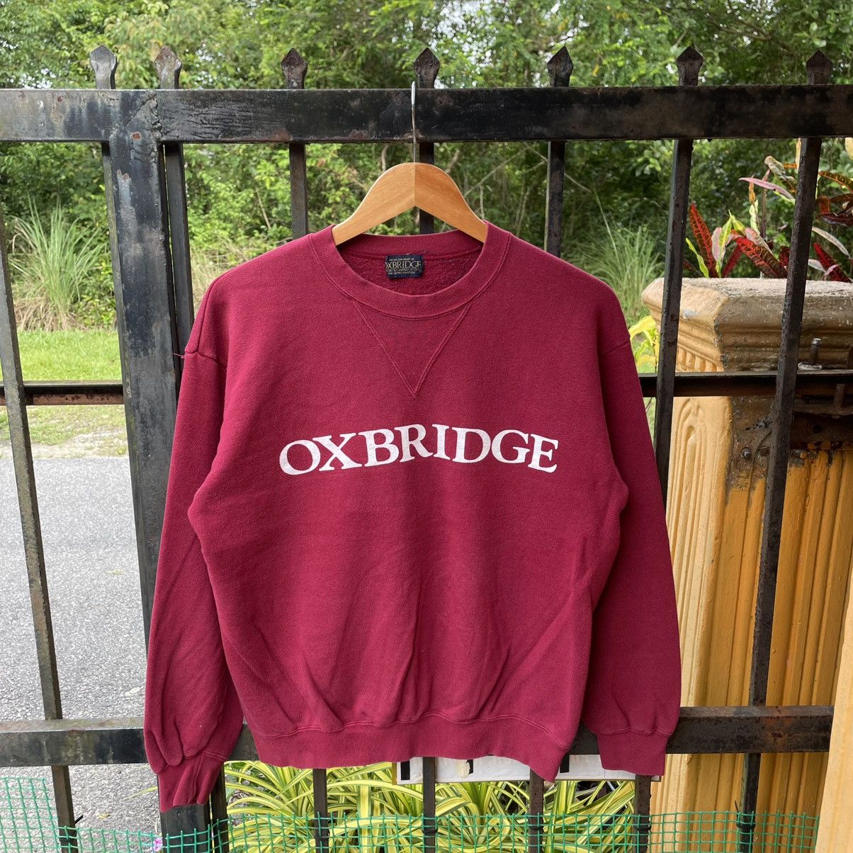 Vintage 🔥Vintage Oxbridge Big Spellout Sweatshirts Size US M / EU 48-50 / 2 - 1 Thumbnail