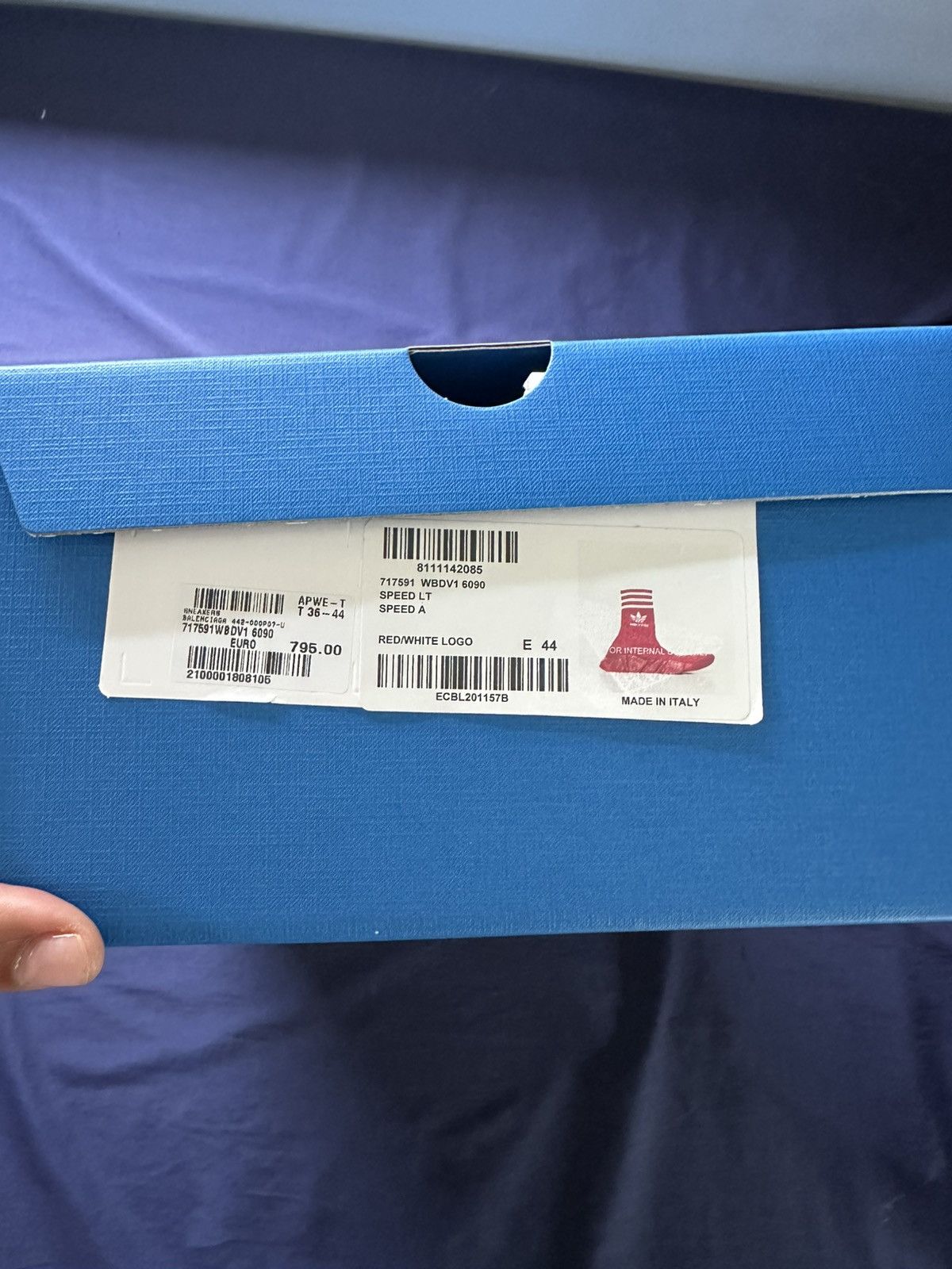 Balenciaga BALENCIAGA Speed Logo High-Top Sneakers Size US 11 / EU 44 - 4 Thumbnail