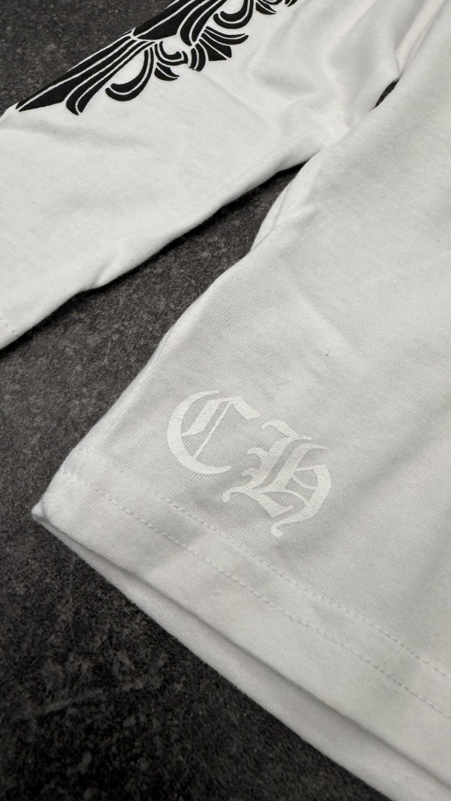Chrome Hearts Chrome Hearts KIDS Horseshoe Floral Long Sleeve White Size US XXS / EU 40 - 4 Thumbnail