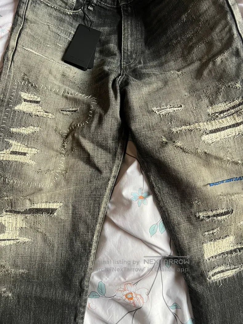 Neighborhood Neighborhood size L Water-washed denim jeans with colorful Size US 27 - 1 Thumbnail