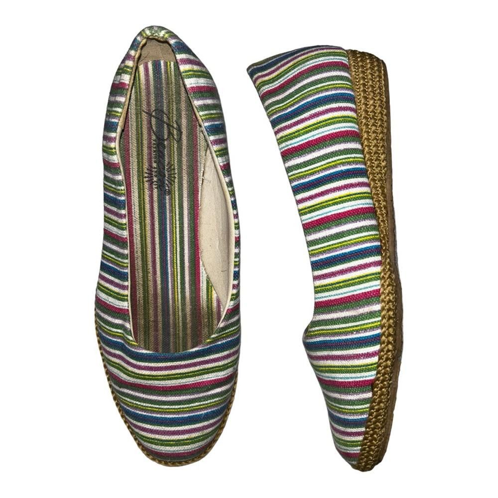 REVOLVE Beacon l Striped Colorful Espadrille Flats Size 8 Size US 8 / IT 38 - 1 Thumbnail