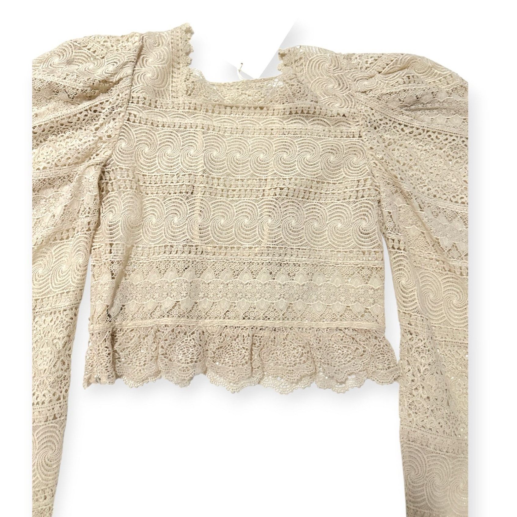 Ulla Johnson Ulla Johnson Eloise Blouse in Pearl, Size 4 New with tag Size S / US 4 / IT 40 - 8 Thumbnail