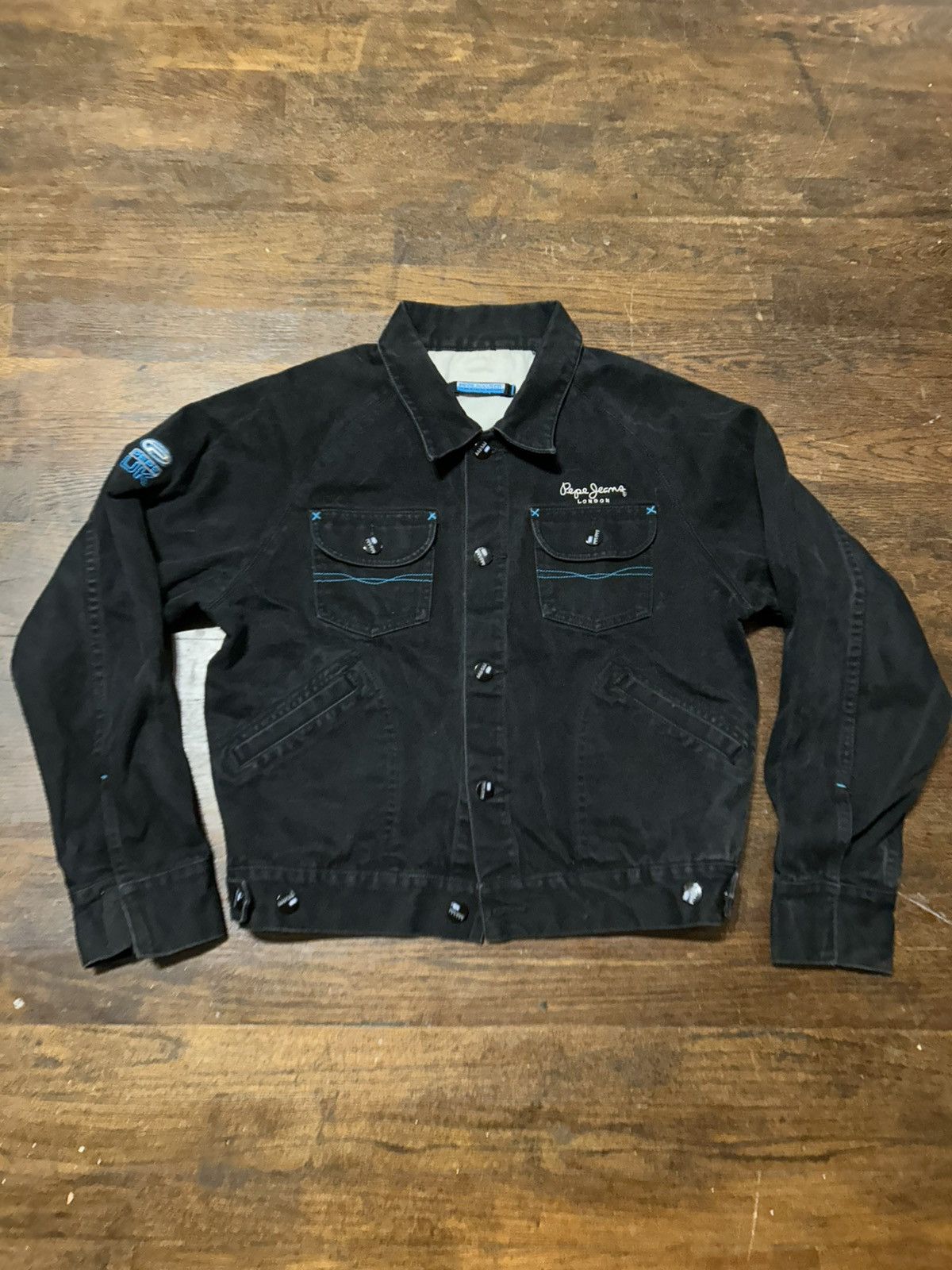 Pepe Jeans Pepe Jeans Embroidered Jean Jacket Small Size US S / EU 44-46 / 1 - 3 Thumbnail