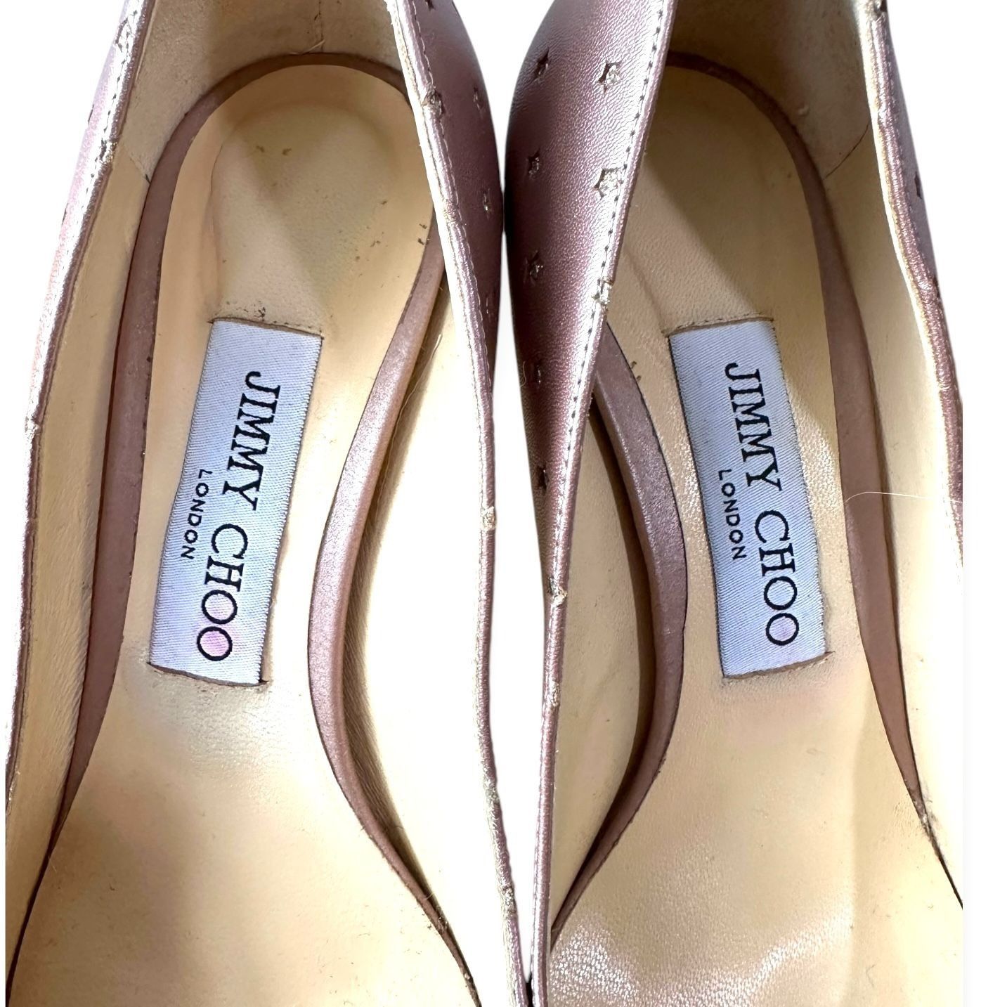 Jimmy Choo Jimmy Choo Bridget 65 Round Toe Pearlized Pump, Star crystal Size US 7 / IT 37 - 11 Thumbnail