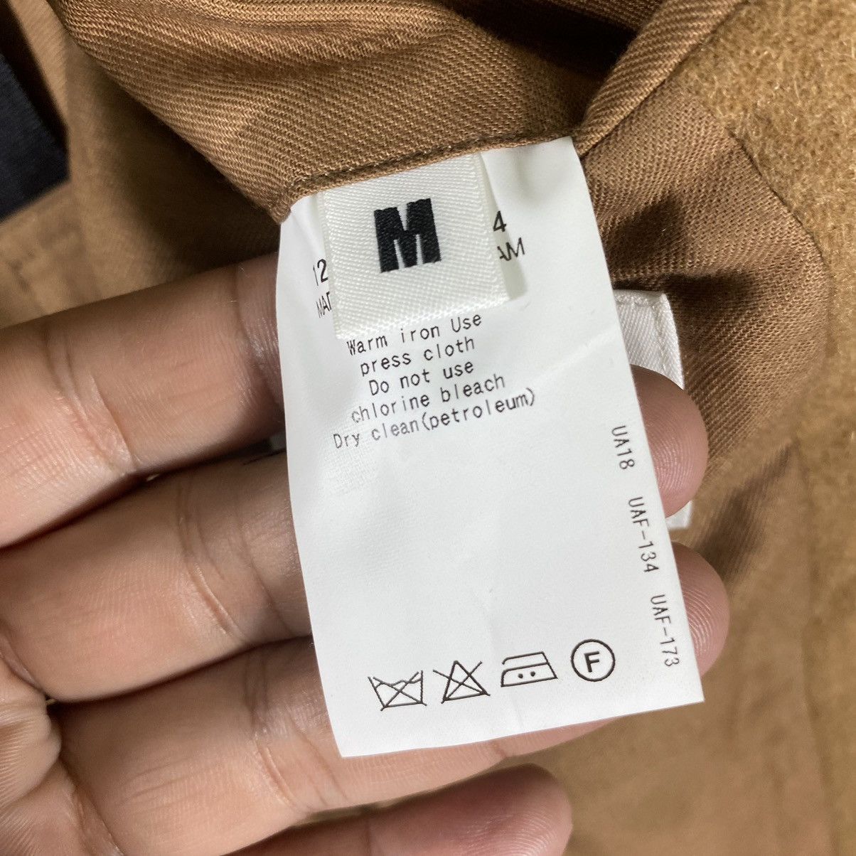 Japanese Brand × Other × monkey time Vintage Monkey Time Wool Long Jacket M Size Brown Colour Size US M / EU 48-50 / 2 - 10 Thumbnail