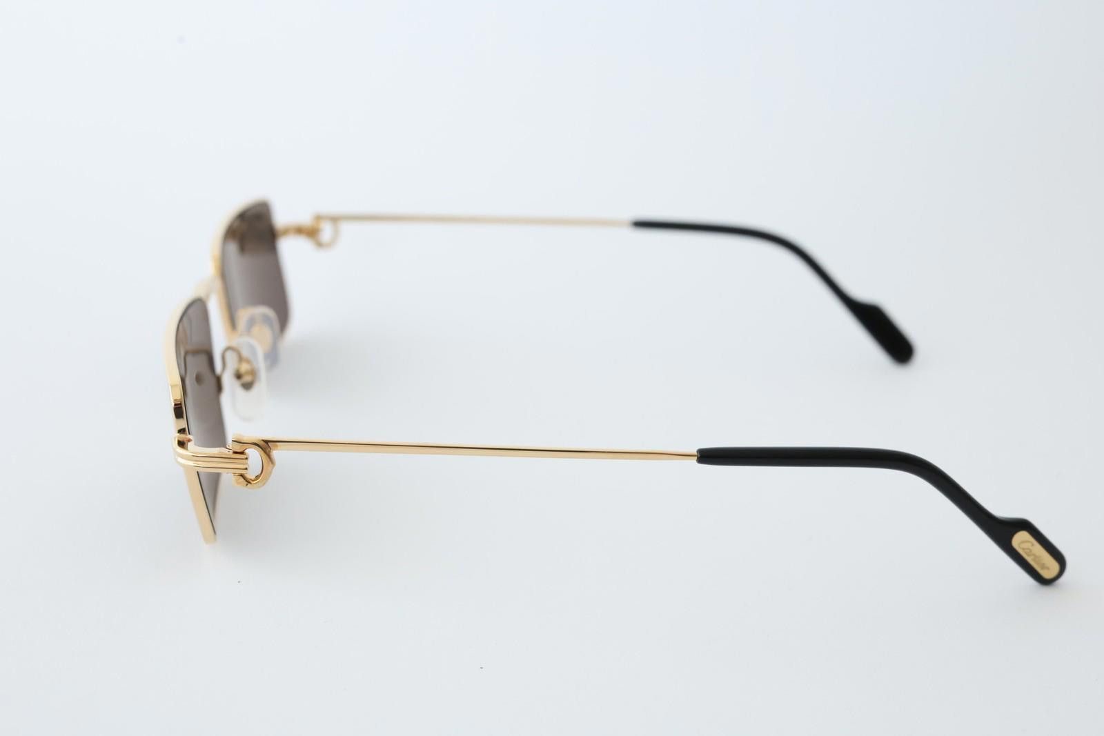 Cartier New Cartier eyewear optical sunglasses CT0501S 005 gold Size ONE SIZE - 4 Thumbnail