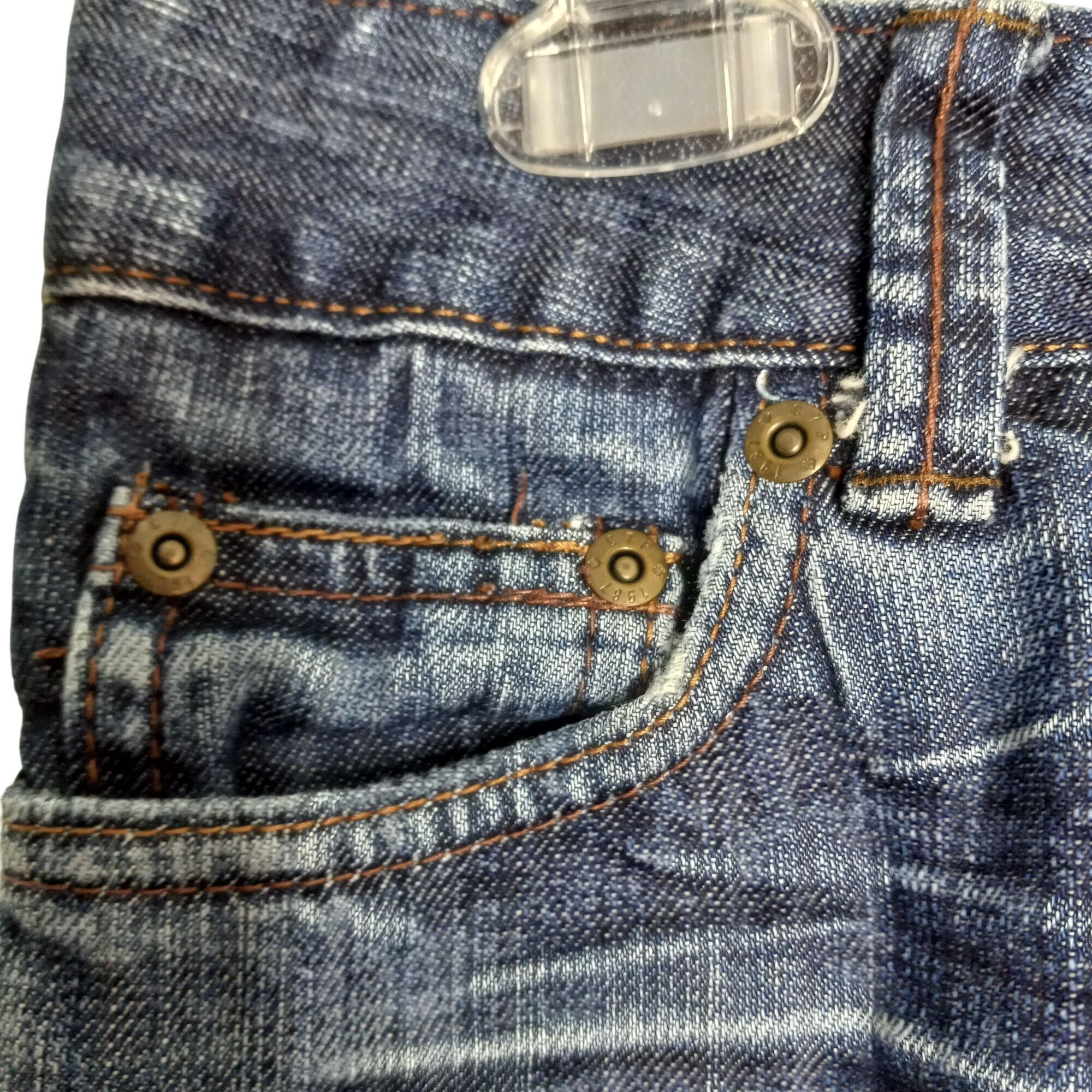 Chip & Pepper Chip & Pepper C7P Size 7 Jeans Womens Straight Leg Blue Deni Size 29" - 5 Thumbnail