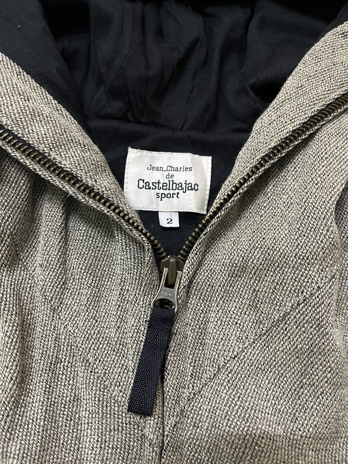 Jean Charles De Castelbajac VINTAGE JCC Castelbajac Sport "Great Knight" Wool Hoodie Size US XL / EU 56 / 4 - 5 Thumbnail