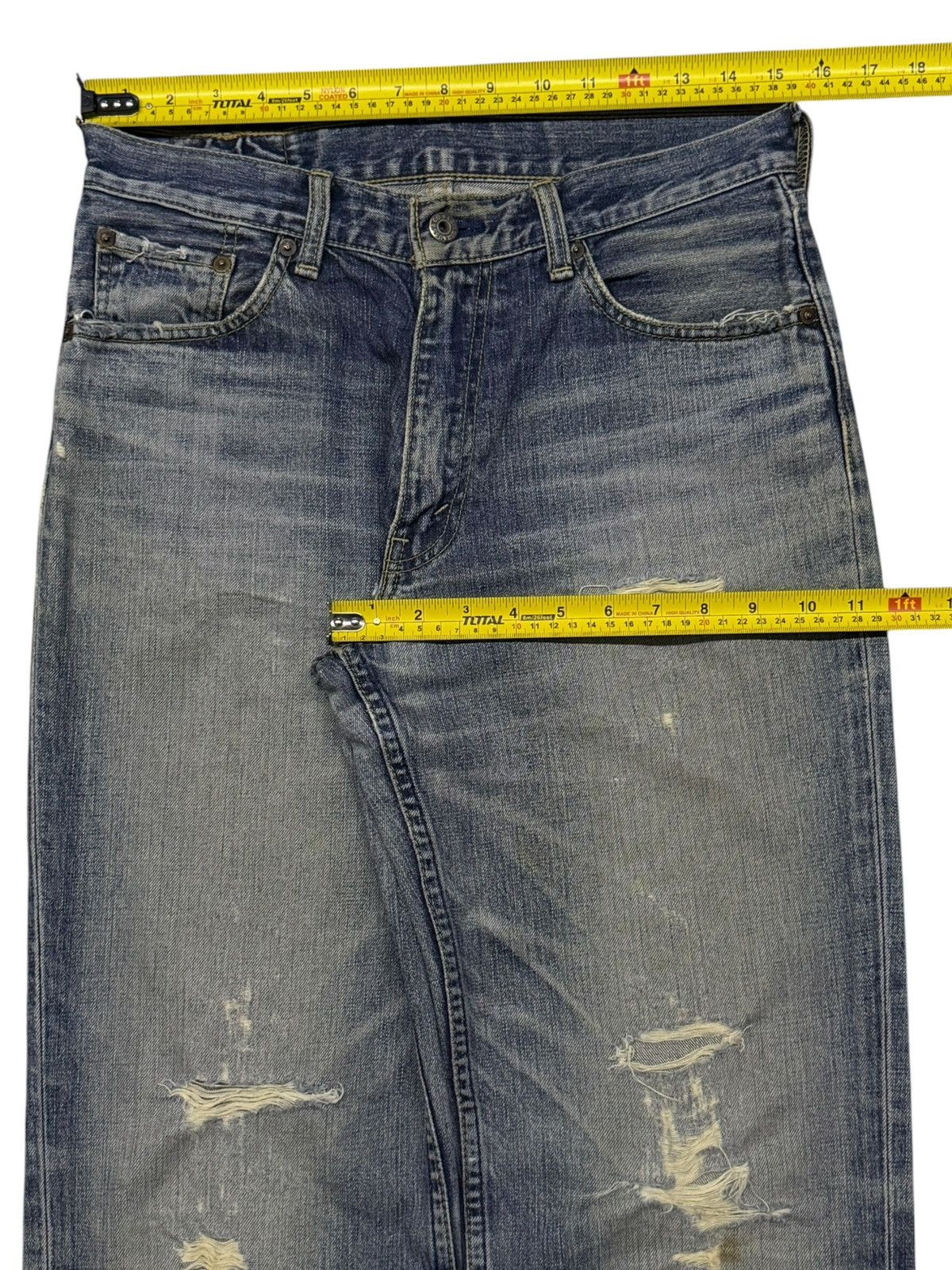 Levi's Vintage Levi’s 502 Japan Denim Jeans | Vintage Fade | 30 Size US 30 / EU 46 - 16 Thumbnail