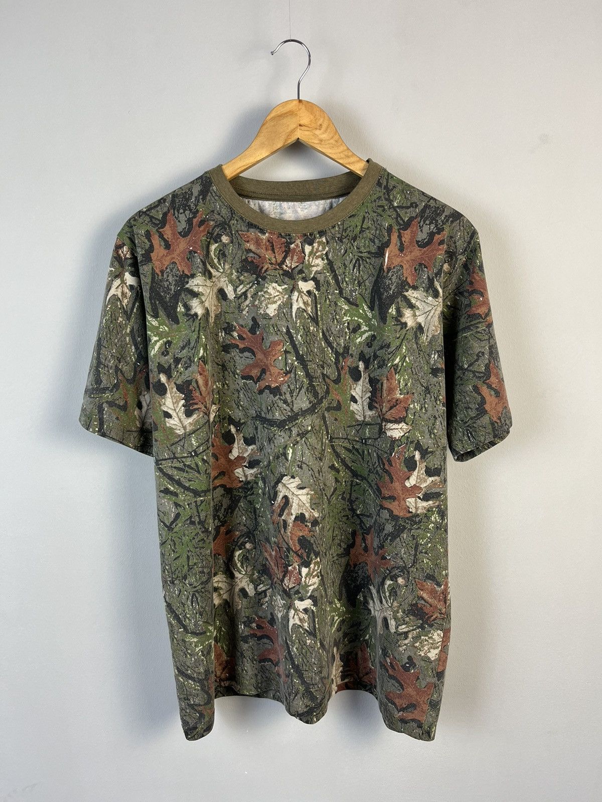 Other Realtree Crazy Vintage Retro Y2K Camo Short Sleeve Tee Shirt Size US L / EU 52-54 / 3 - 1 Thumbnail