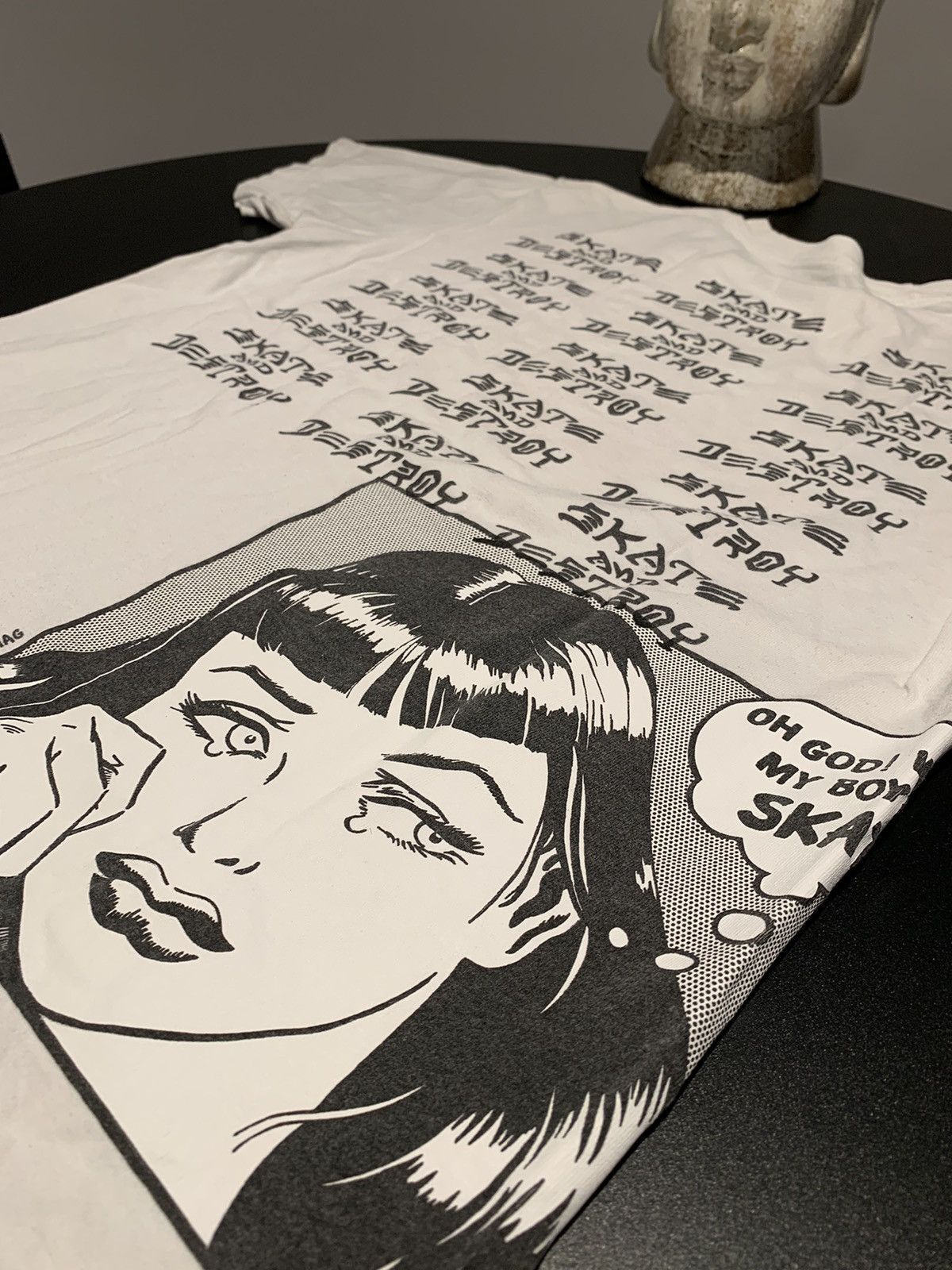 Supreme × Thrasher supreme x trasher white boyfriend tee Size US M / EU 48-50 / 2 - 3 Thumbnail