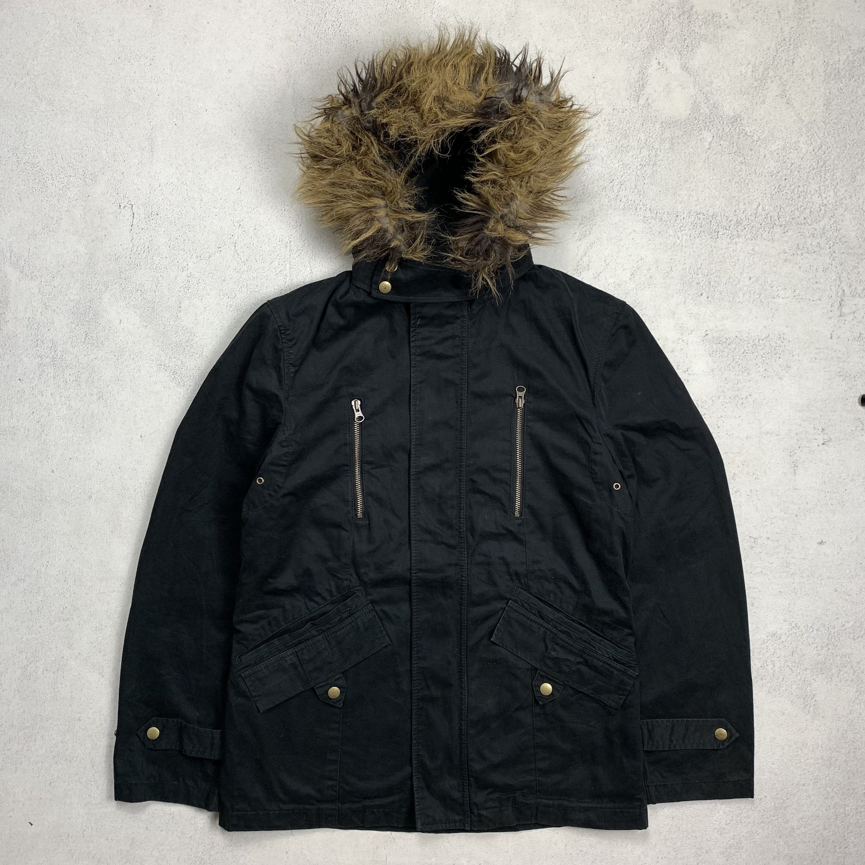 PPFM PPFM Fur Hoodie Jacket Japanese Brand LGB Style Kmrii Size US M / EU 48-50 / 2 - 1 Thumbnail