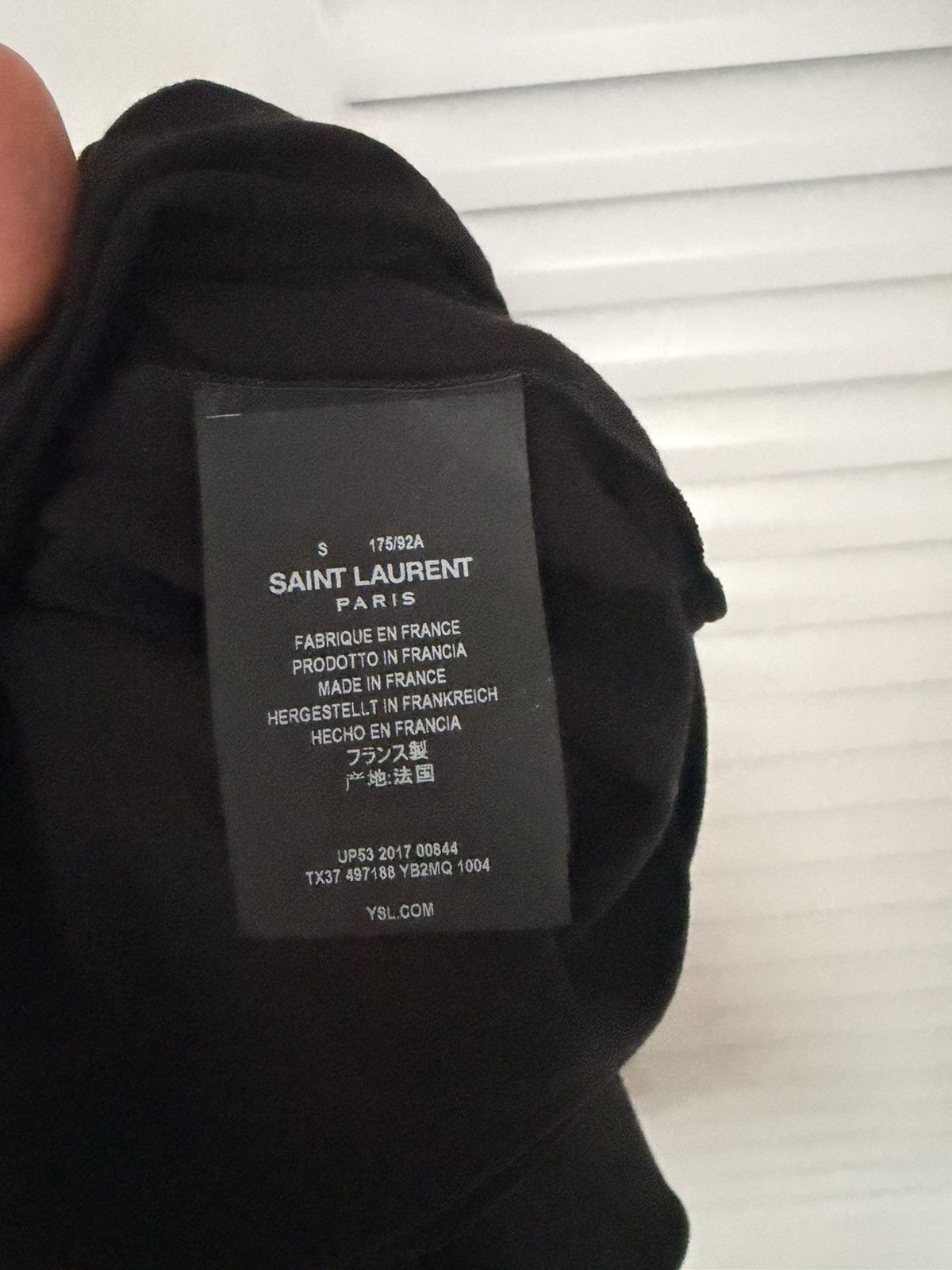 Saint Laurent Paris Saint Laurent Paris Love Snake Tee Size US S / EU 44-46 / 1 - 4 Thumbnail