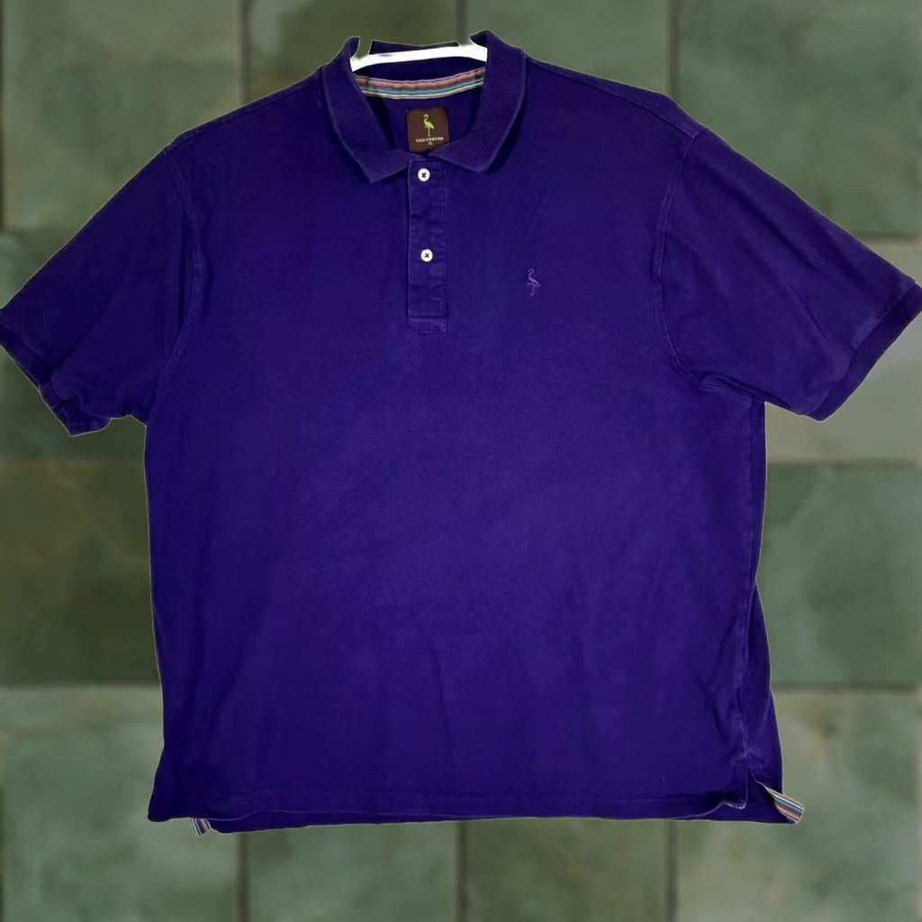 Tailorbyrd Tailorbyrd Polo Shirt Men’s XL Purple Cotton Stretch Short Sleeve Collared Tailorbyrd Polo Shirt Purple Cotton Short Sleeve XL Men Polo Shirt Size US XL / EU 56 / 4 - 1 Thumbnail